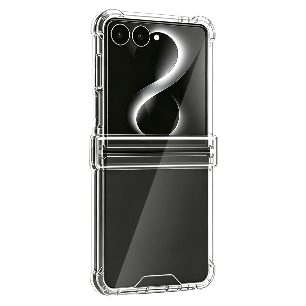 CaseBody Samsung Galaxy Z Flip8 Shockproof Hoesje Transparant
