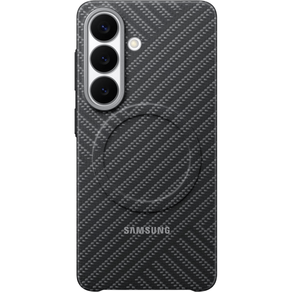 Samsung Galaxy S26 Carbon Magnet Case Grijs