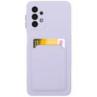 CaseBody Samsung Galaxy A53 Telefoonhoesje met Kaarthouder Paars