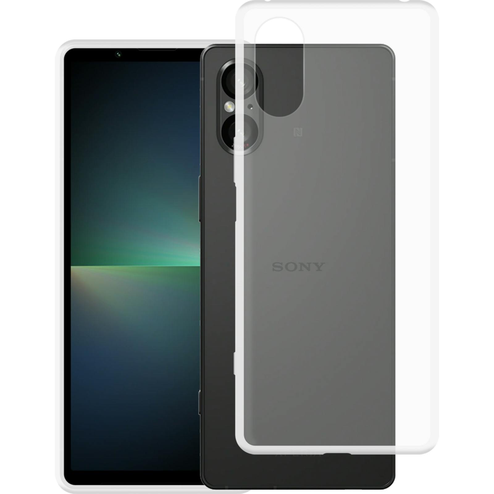 Just in Case Xperia 5 V Siliconen (TPU) Hoesje Transparant