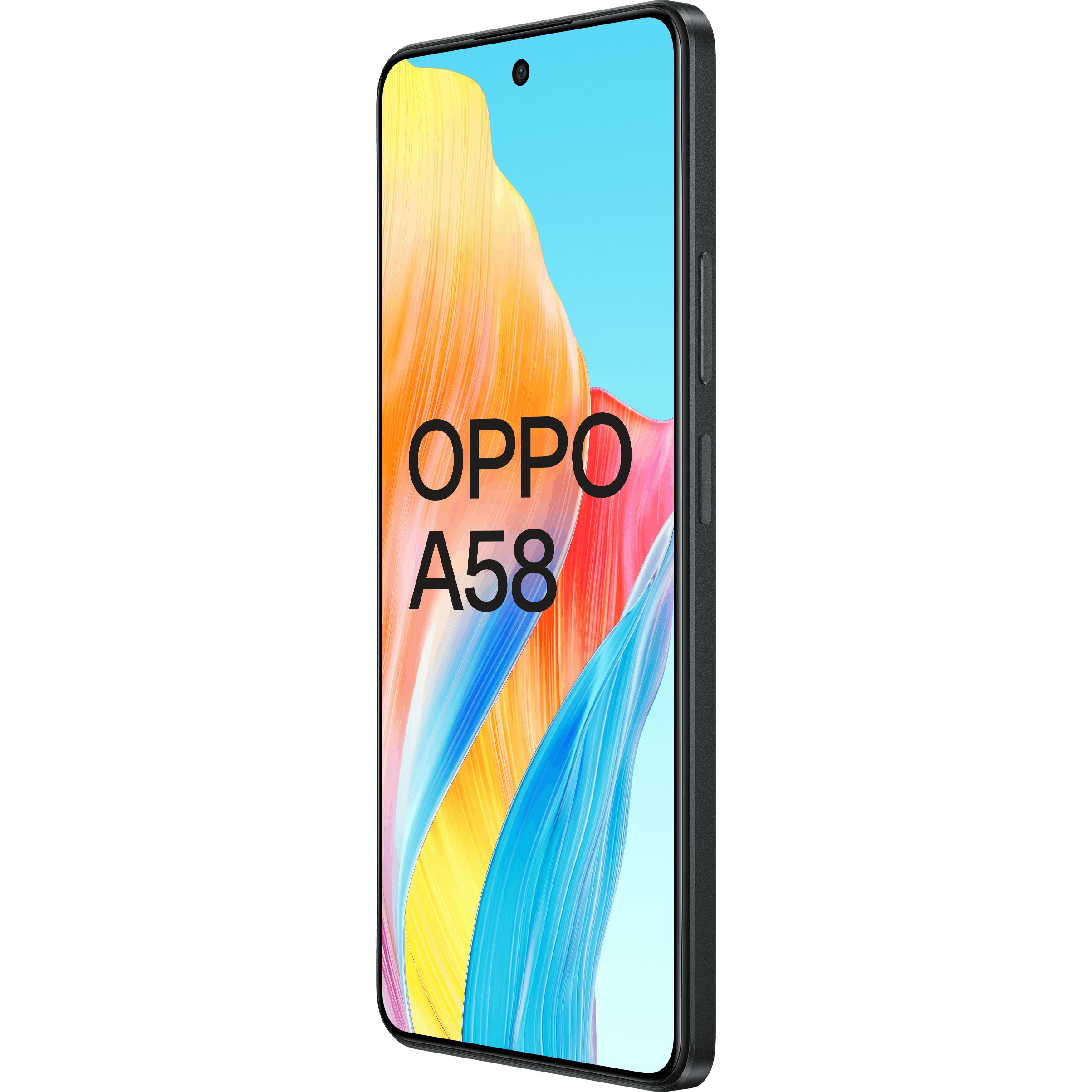 OPPO A58 Glowing Black