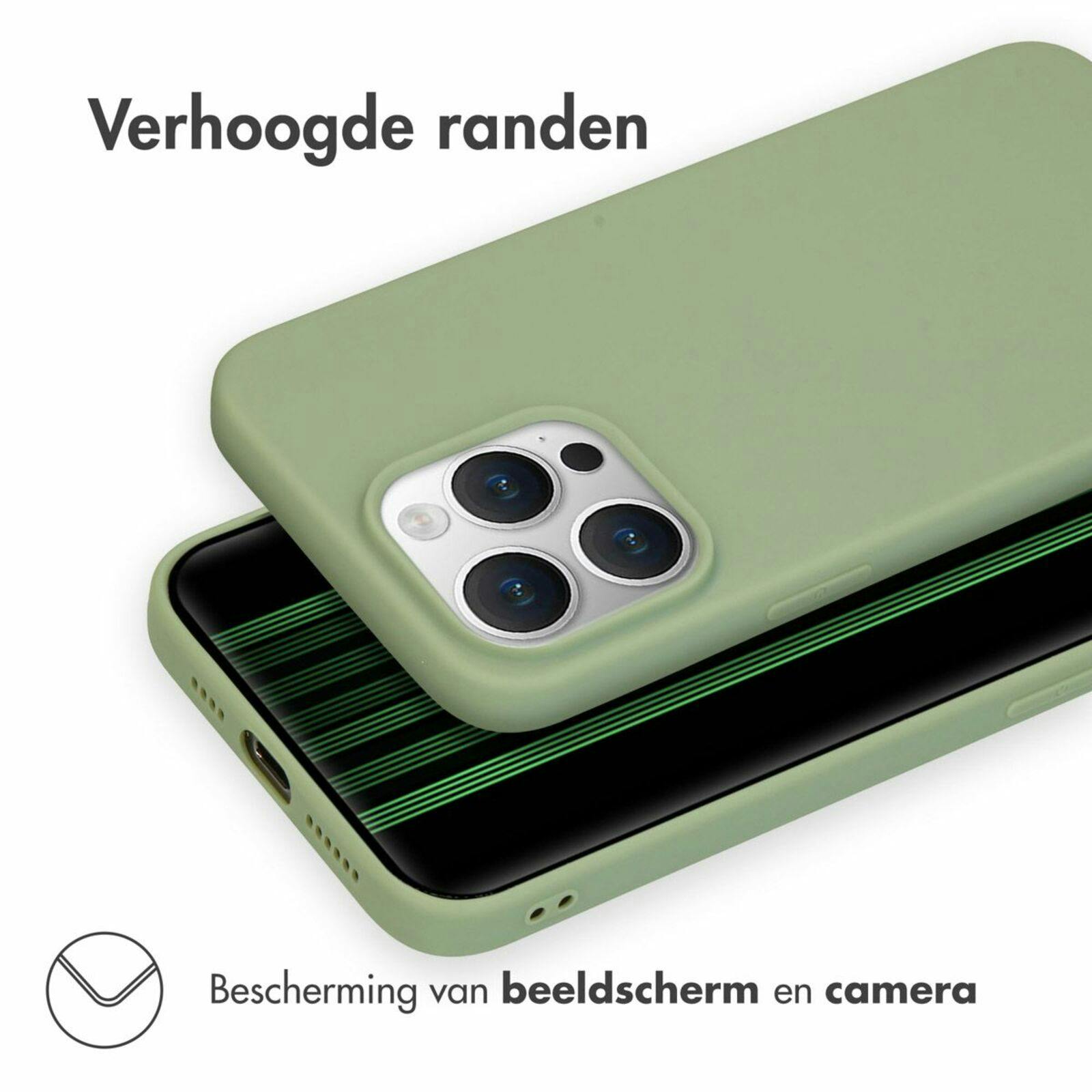 Kees iPhone 15 Pro Max Telefoonhoesje Groen