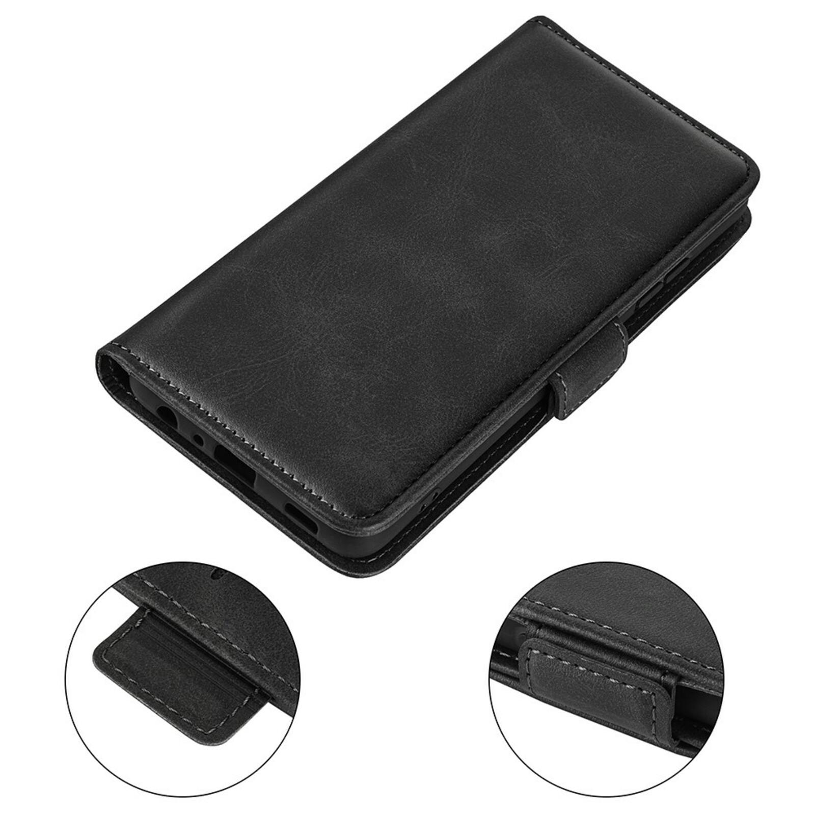 Comfycase Apple iPhone 16 Pro Bookcase Hoesje Zwart