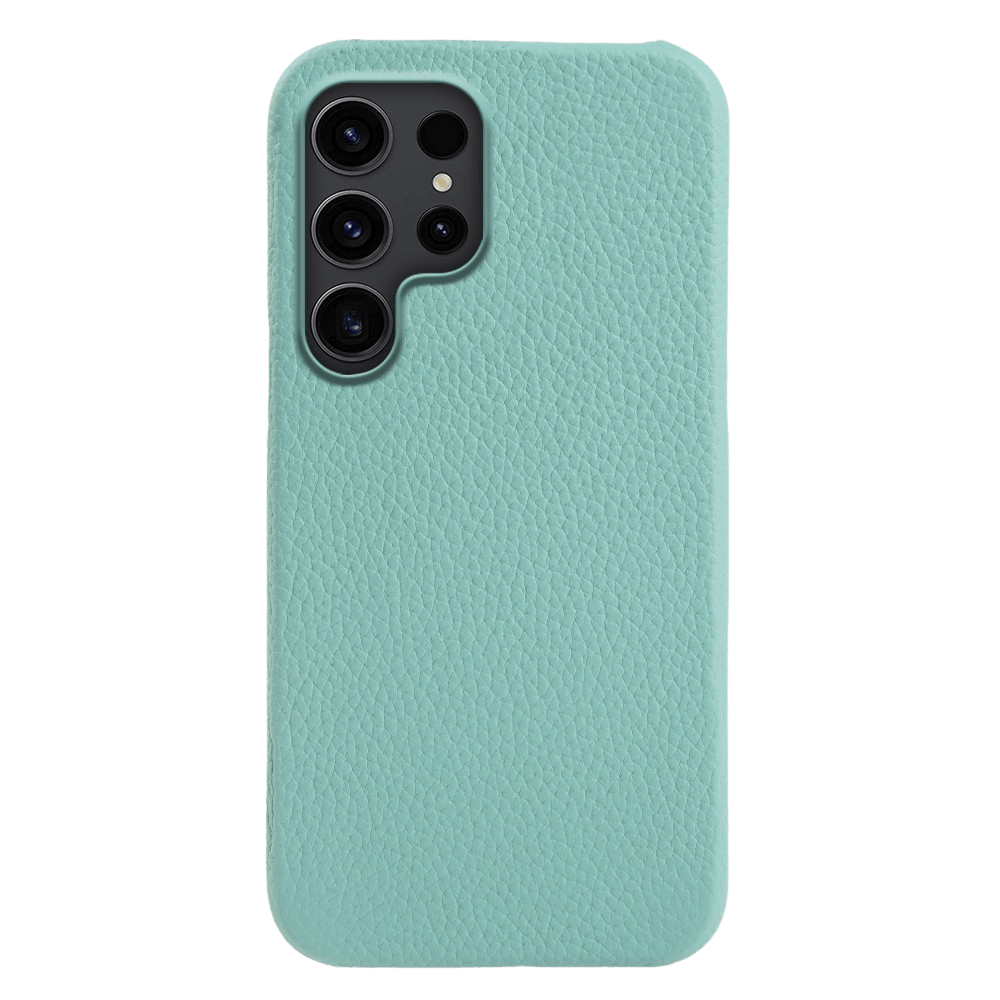 Fashion Samsung Galaxy S26 Ultra Magnetisch Hoesje Echt Leer Groen