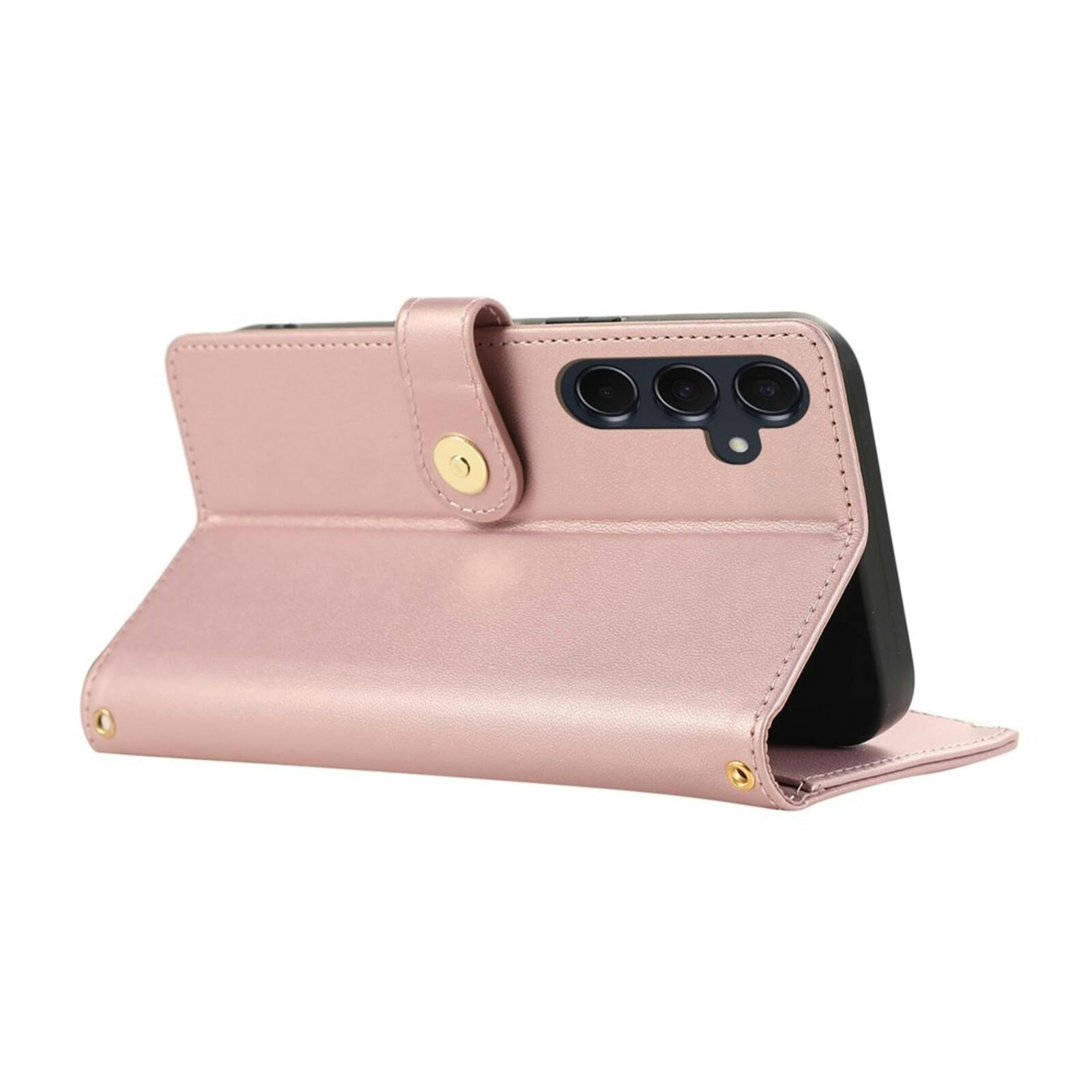 TwoTone Samsung Galaxy A57 Wallet Hoesje Roze