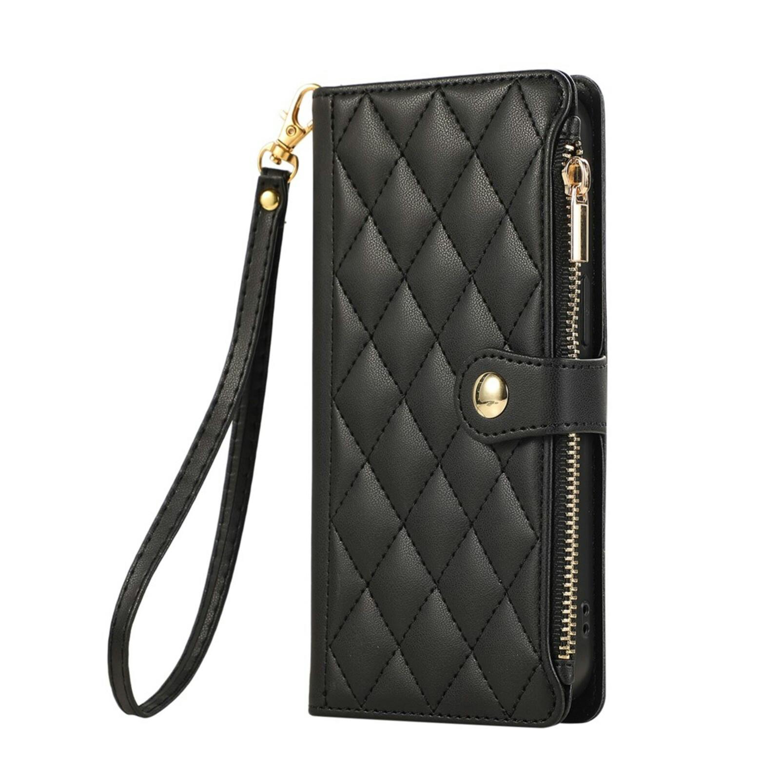 TwoTone Samsung Galaxy A57 Wallet Hoesje Zwart