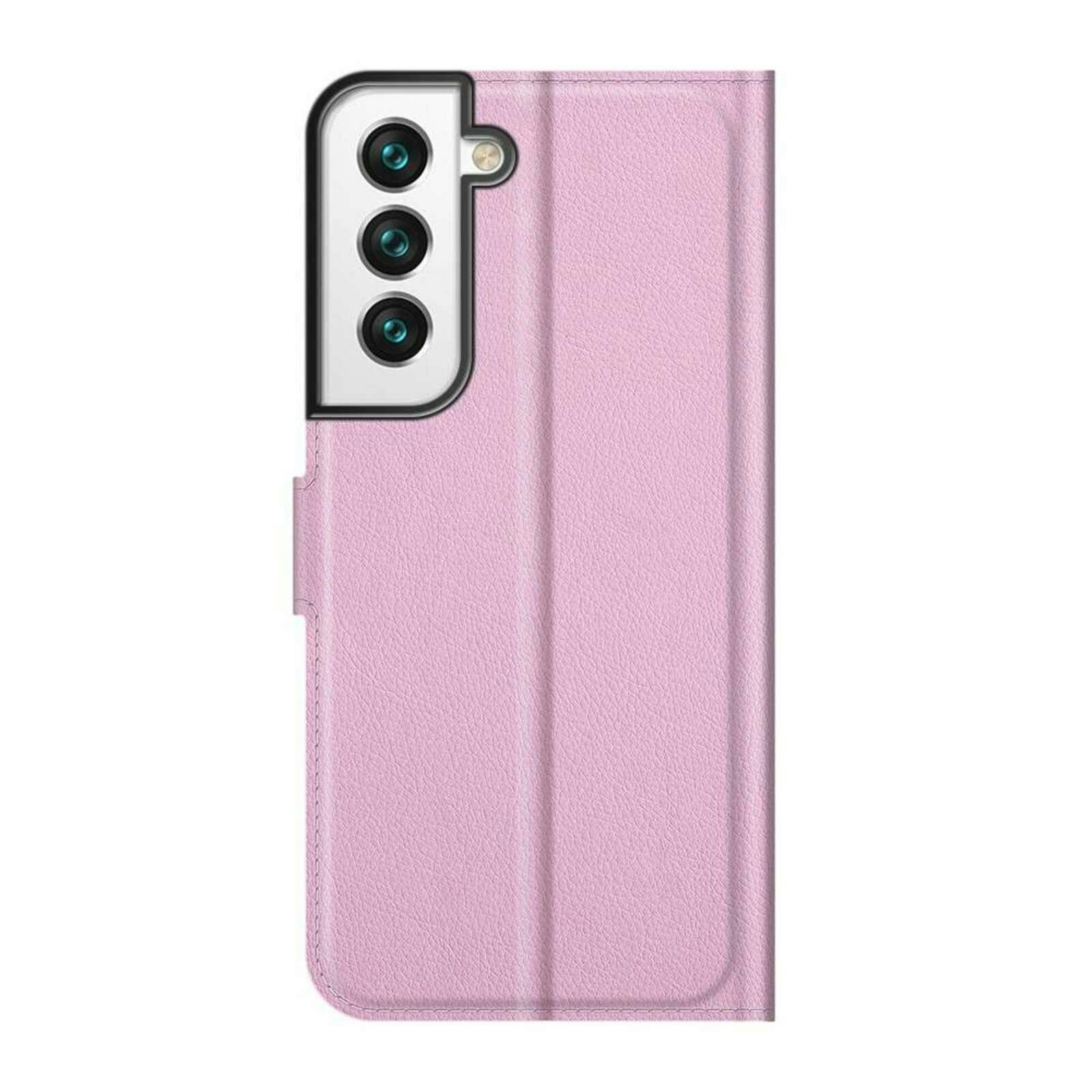 Just in Case Galaxy S22 TPU Portemonnee Hoesje Pink