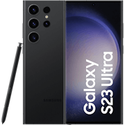 Samsung Galaxy S23 Ultra 5G Phantom Black - Voorkant & achterkant
