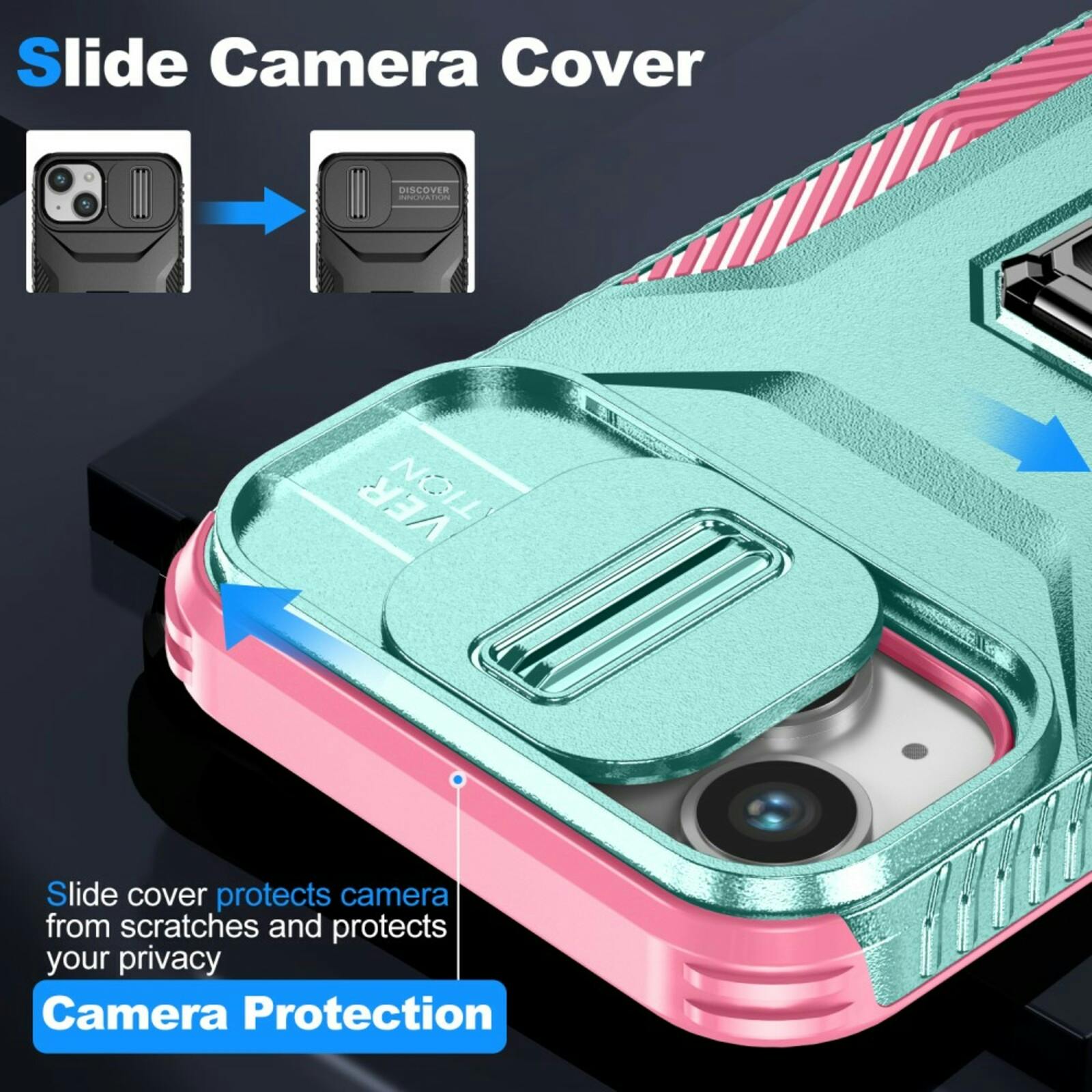 Mocaa iPhone 13 / 14 Shield Case Meerkleurig