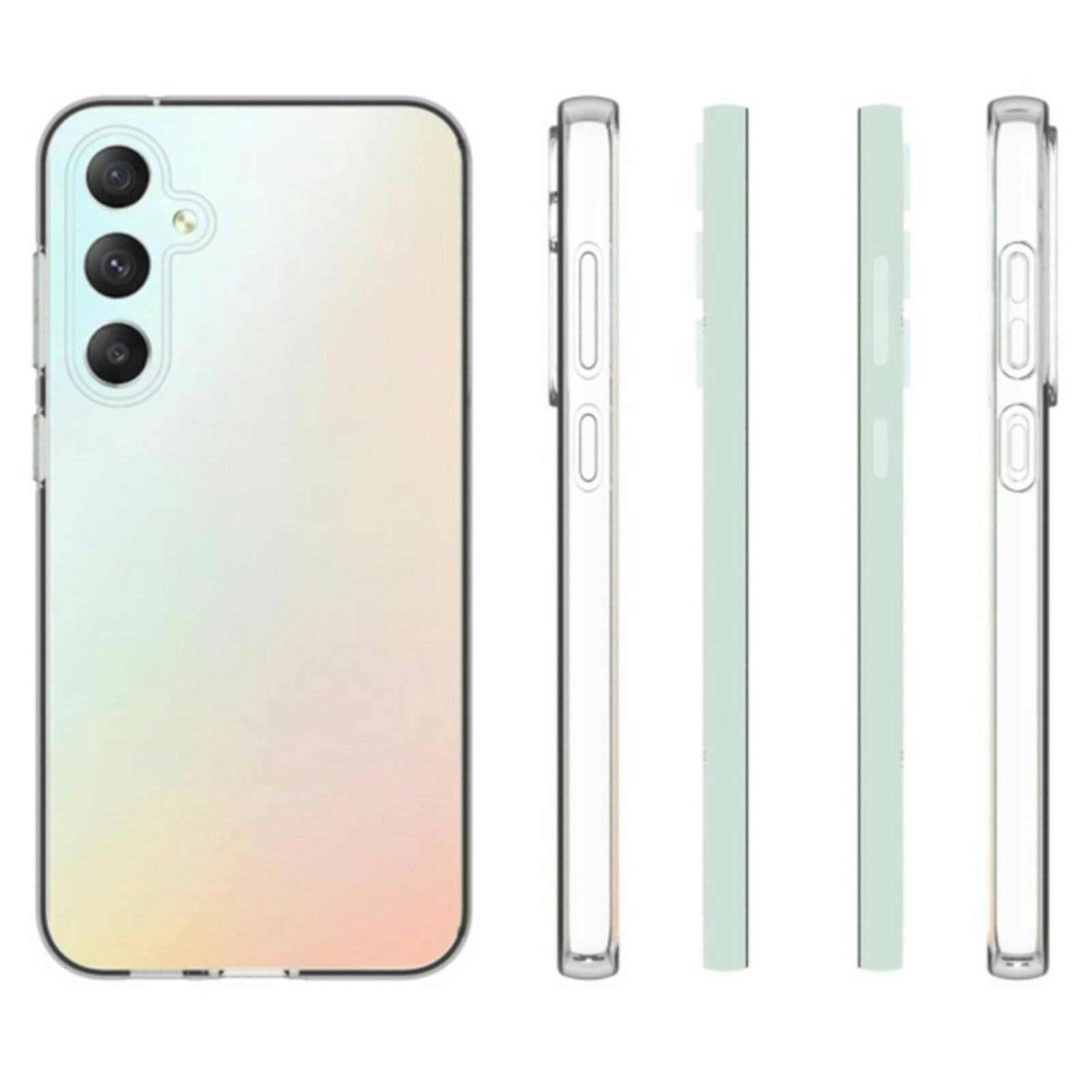 Mocaa Samsung Galaxy S23 FE Clear Hoesje Transparant