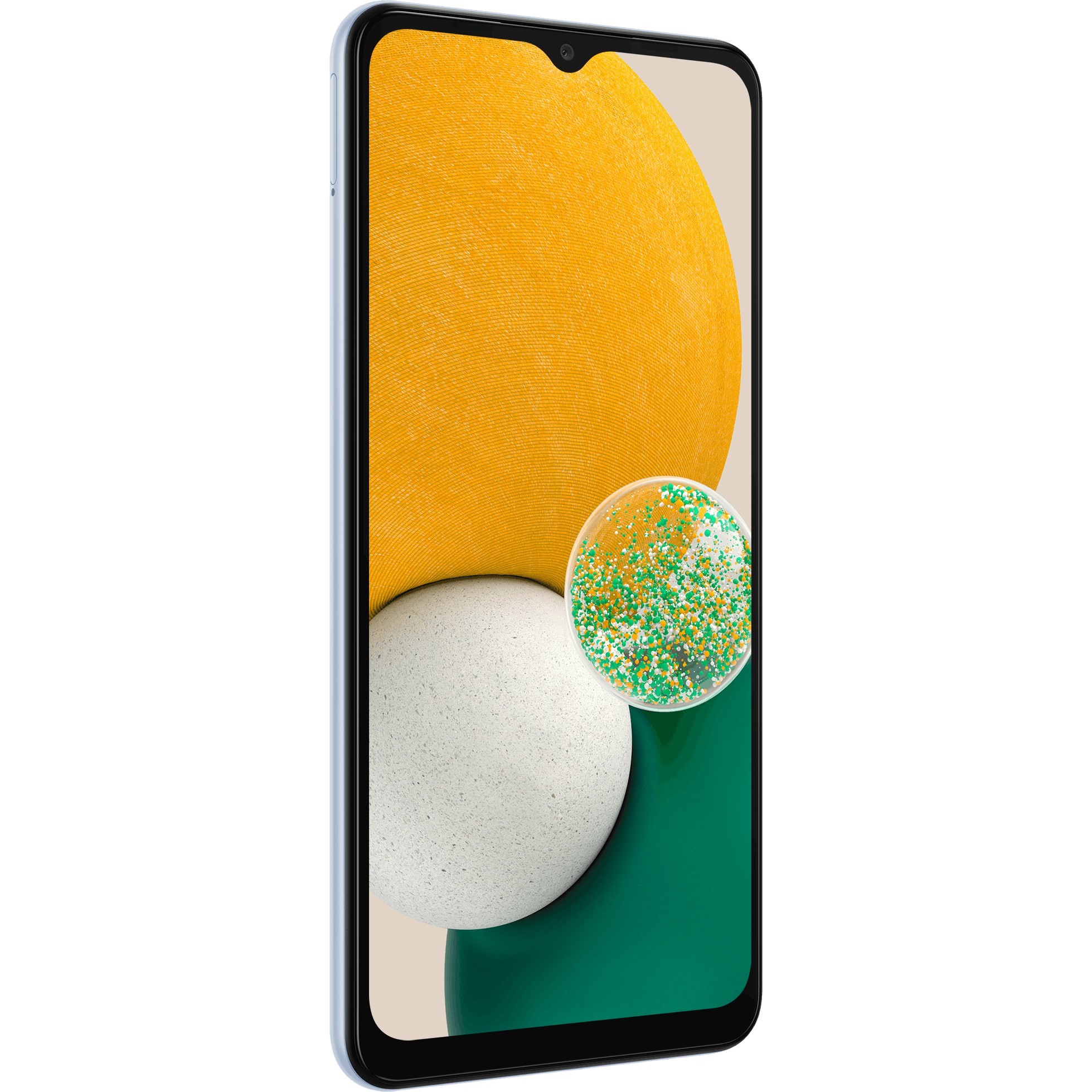 Samsung Galaxy A13 5G Light Blue - Aanzicht vanaf links