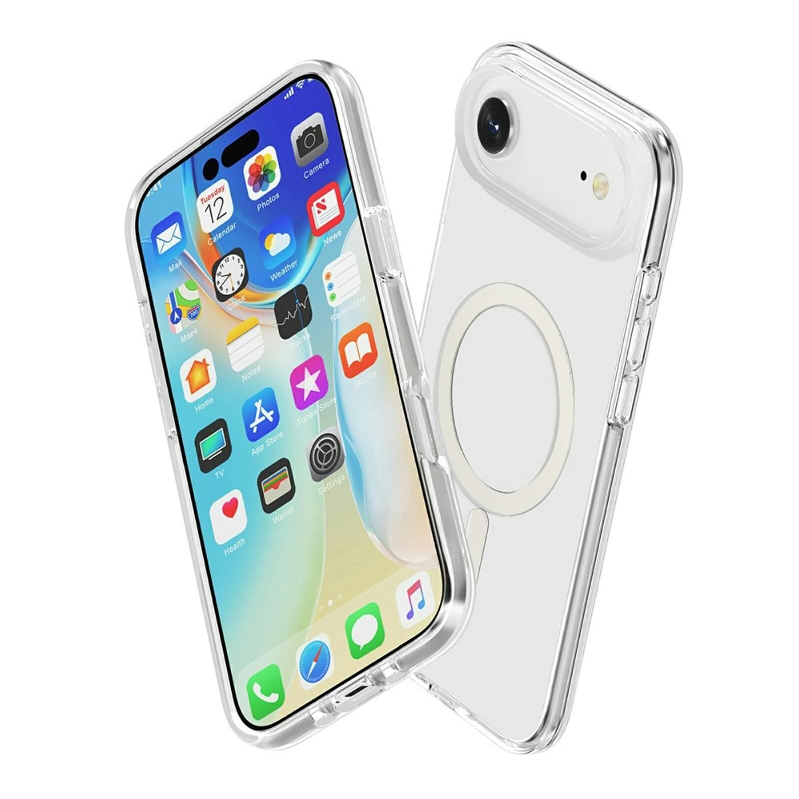 Mocaa Apple iPhone 17 Air Slim Armor with MagSafe Transparant