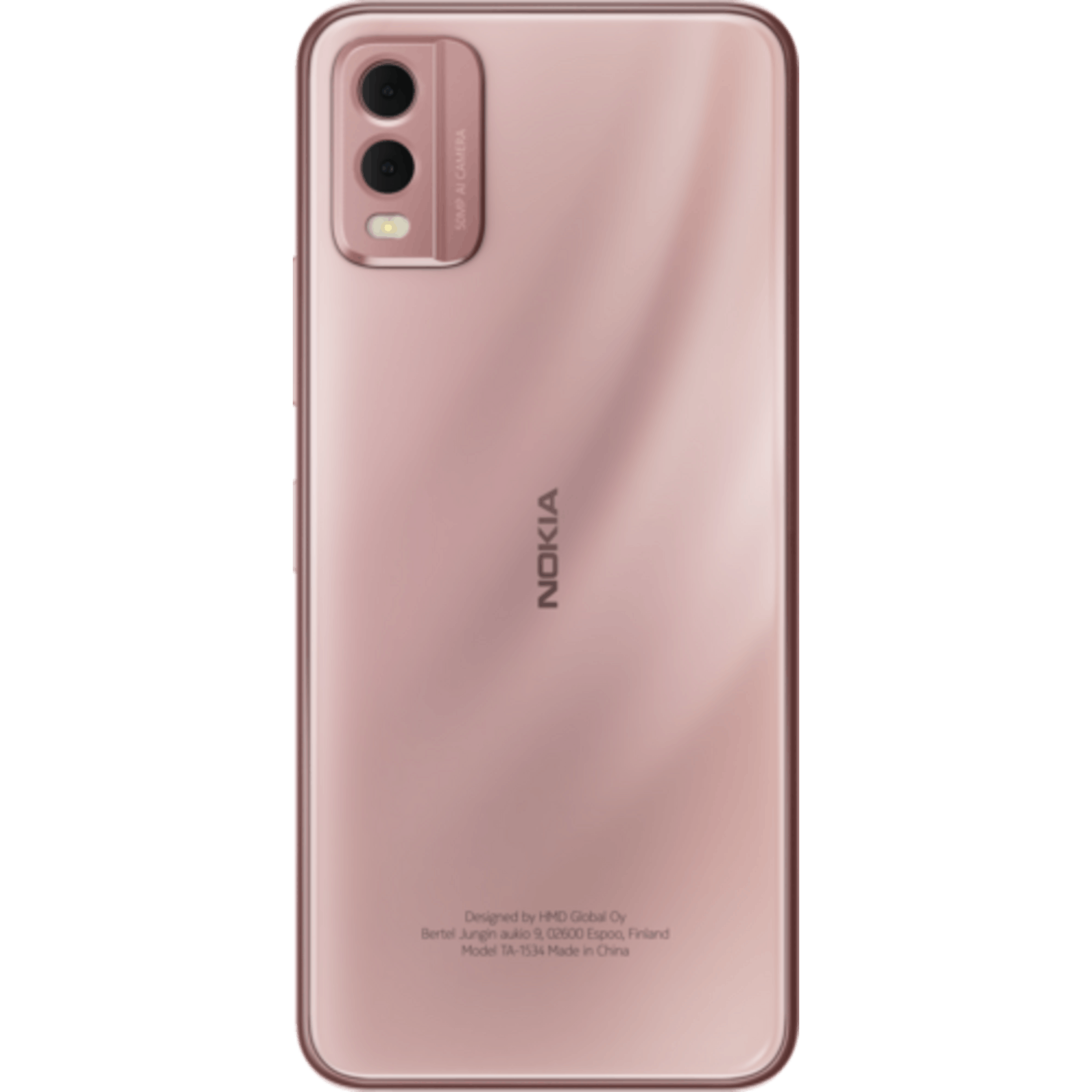 Nokia C32 Pink - Achterkant