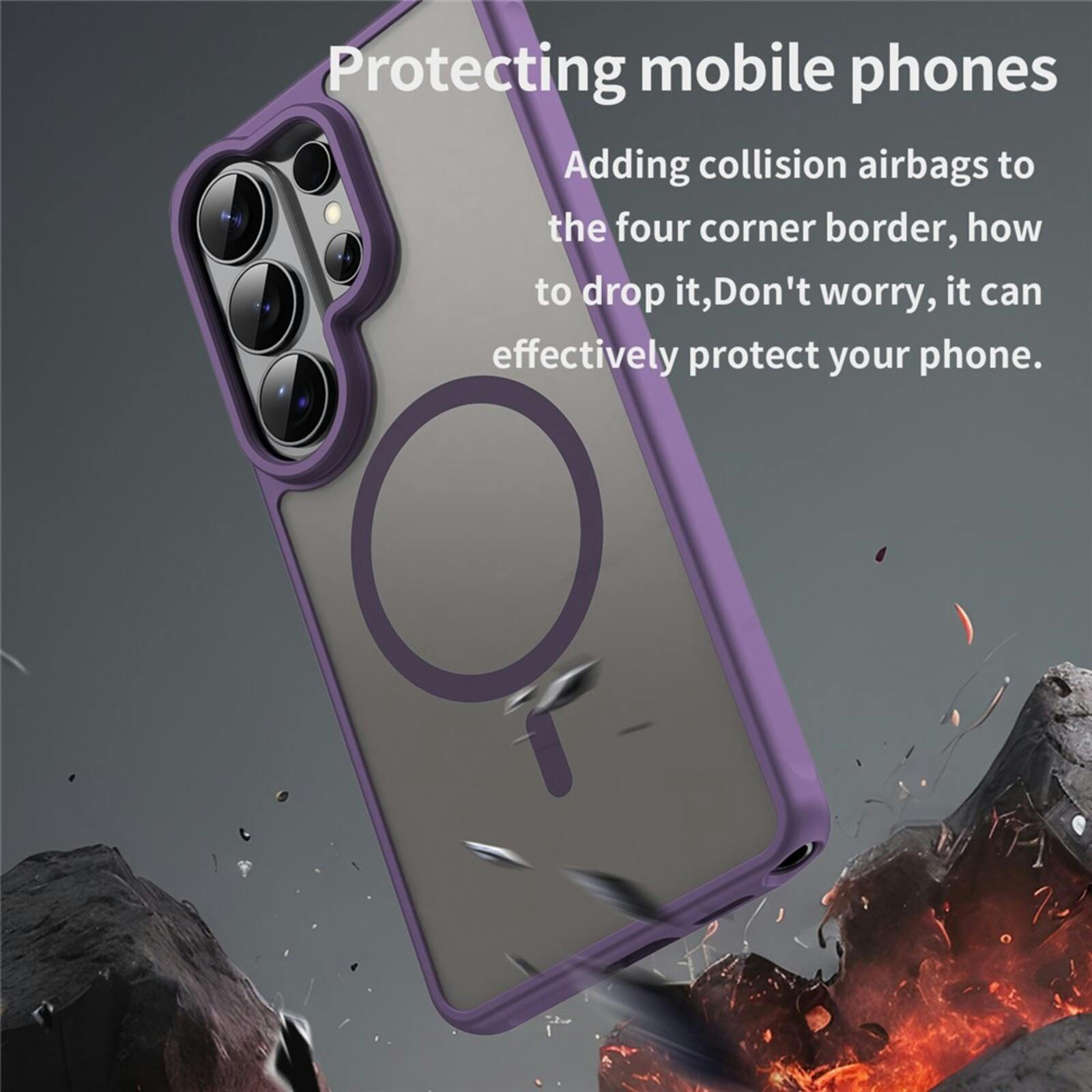 CaseBody Samsung Galaxy S26 Ultra Magnetic Case Paars