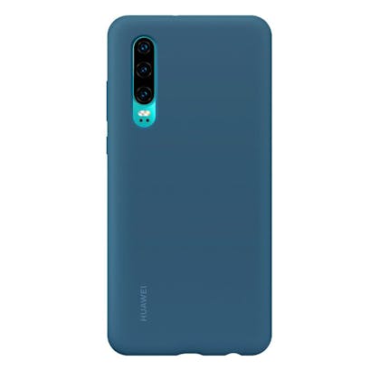 Huawei P30 Silicone Car Case Blue