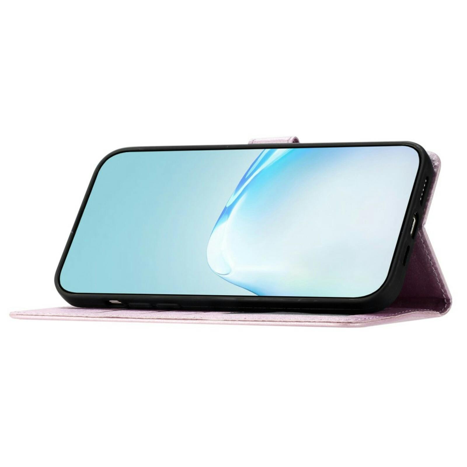 Mocaa Samsung Galaxy S24 FE Slim-Fit Bookcase Hoesje Paars