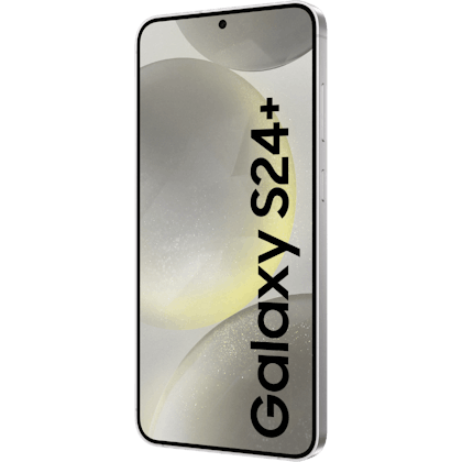 Samsung Galaxy S24 Plus Marble Grey - Aanzicht vanaf links