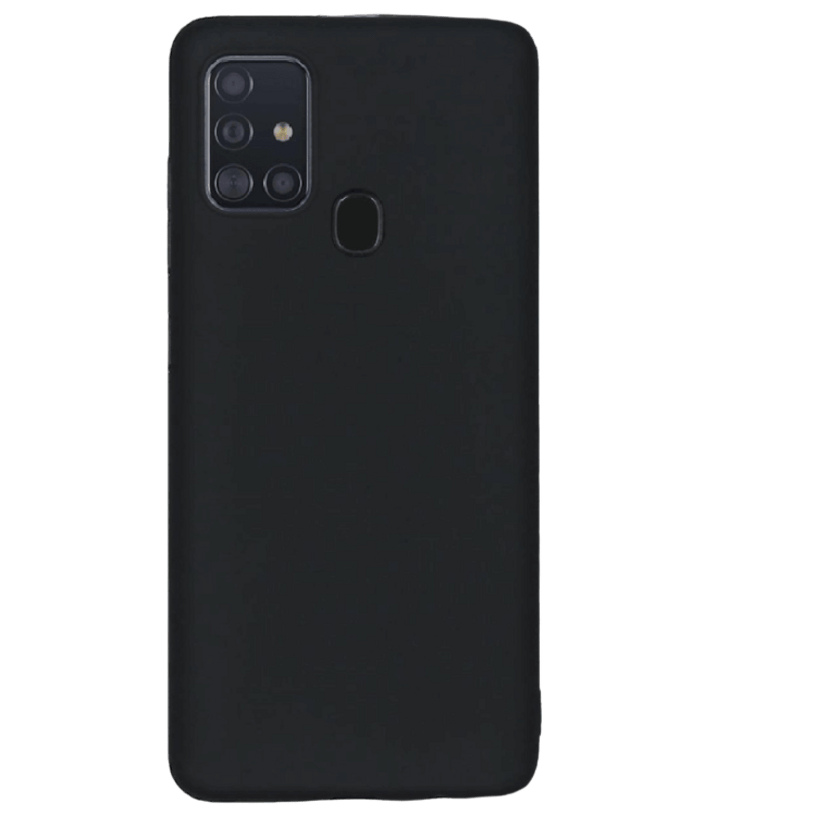 Mocaa Samsung Galaxy A21s Telefoonhoesje Slim-Fit Zwart