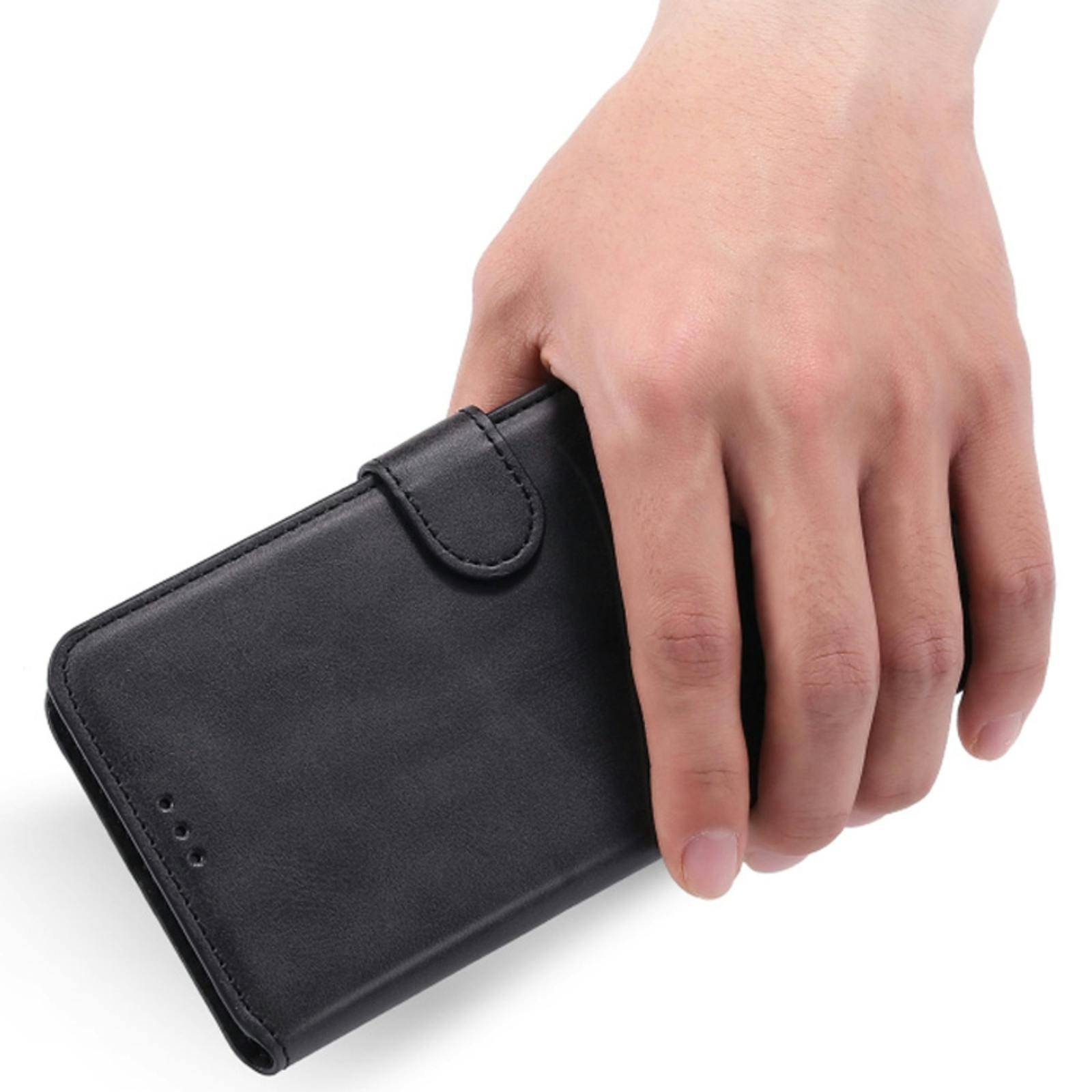 Mocaa Huawei P Smart 2020 Slim-Fit Boek Hoesje Zwart