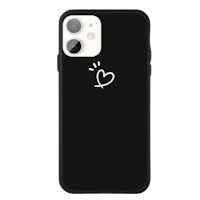 Mocaa iPhone 11 Designz Love Heart Case Zwart