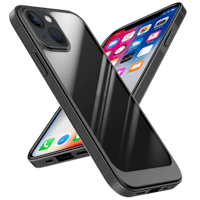 TwoTone iPhone 13 Slick Grip Case Zwart