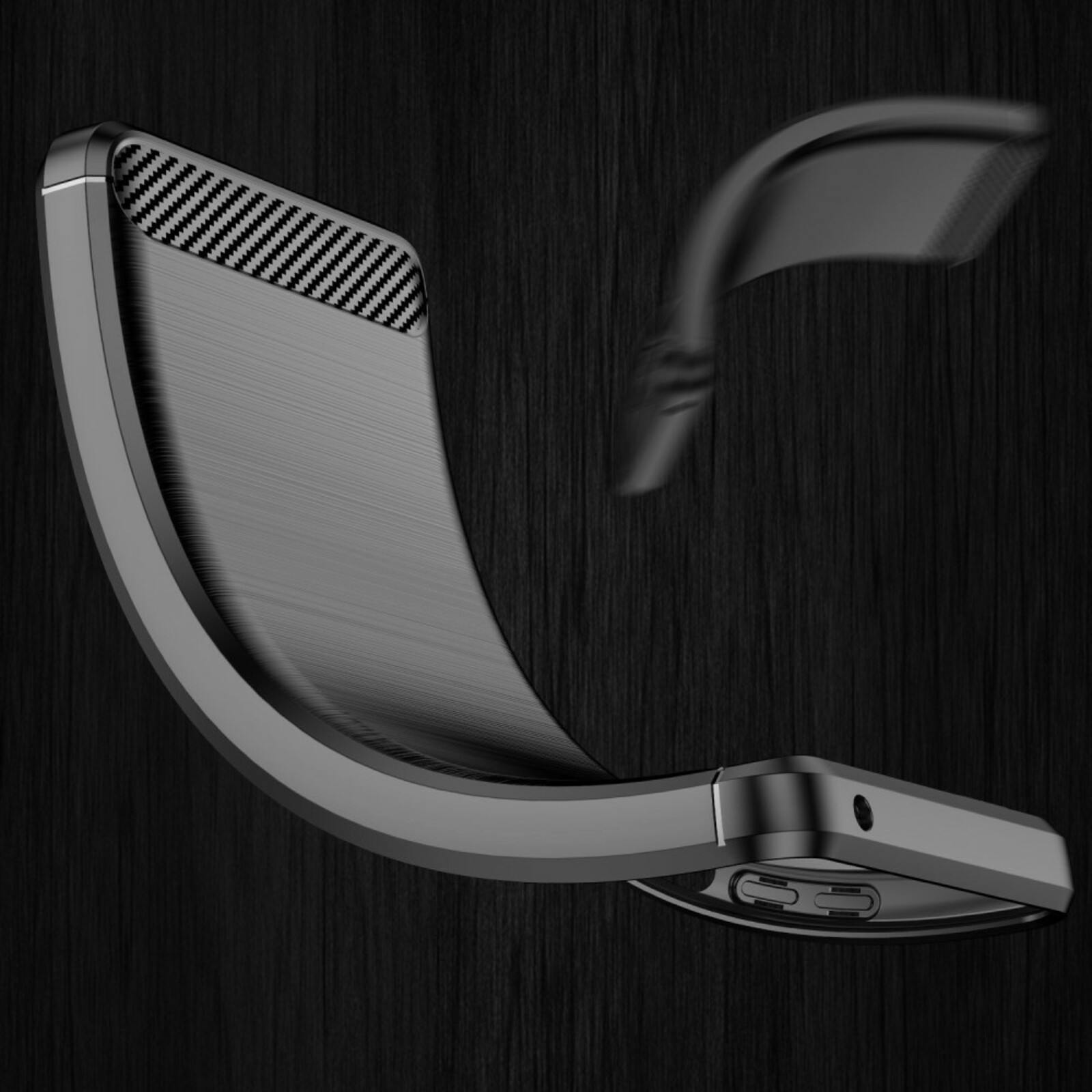 Mocaa Samsung Galaxy S23 Schokbestendig Hoesje Zwart