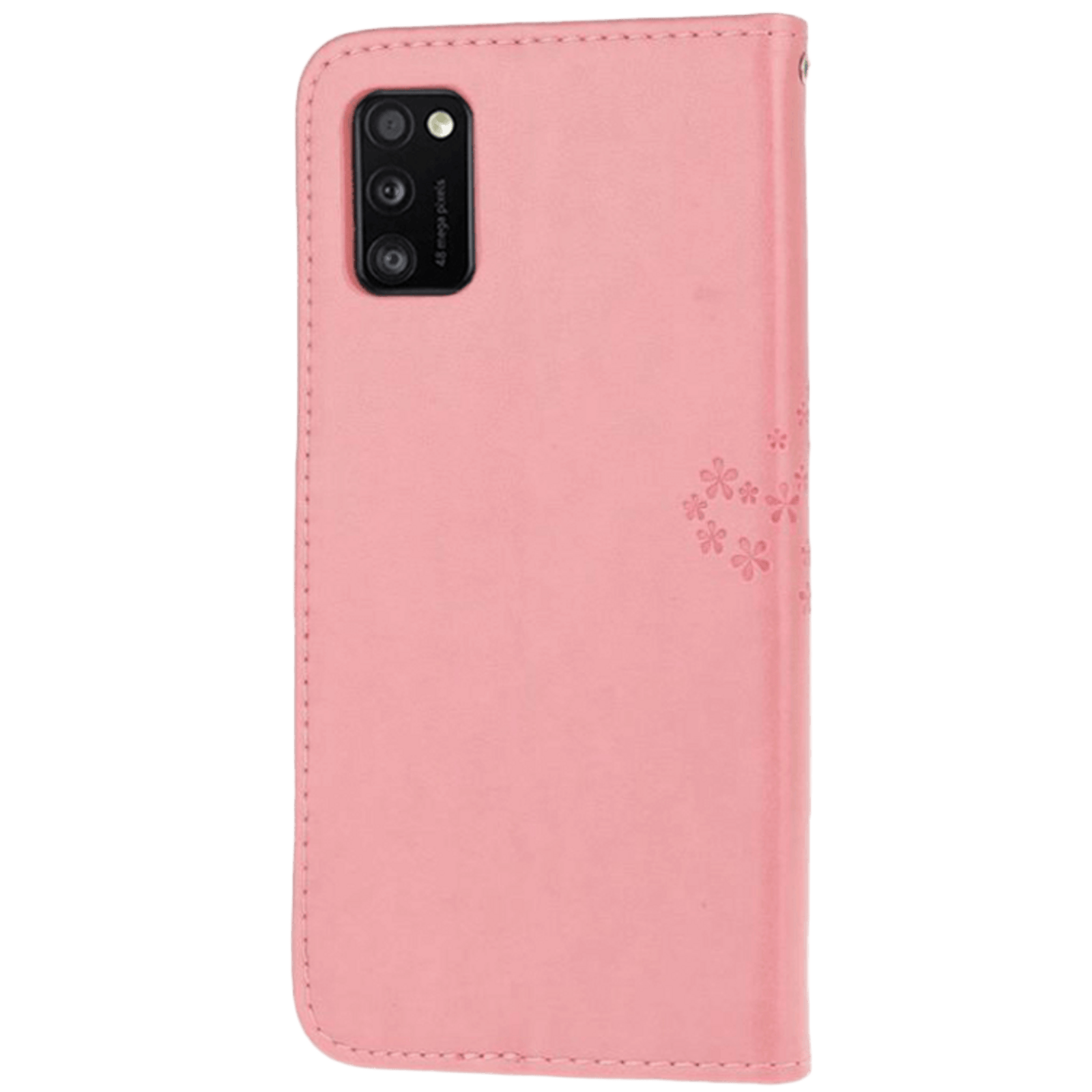 Comfycase Samsung Galaxy A41 Bookcase Hoesje Uiltjes Roze