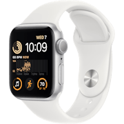 Apple Watch SE 2022 Silver - Voorkant