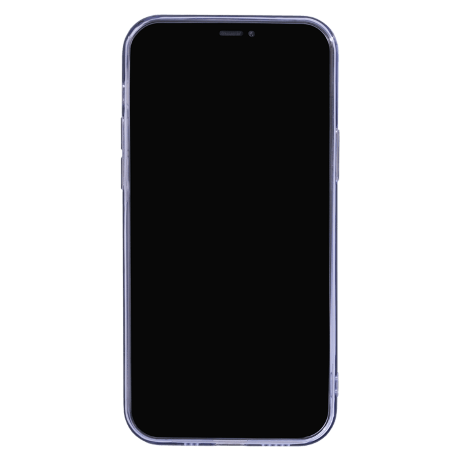 Mocaa iPhone 12 (Pro) 3D Effect Hartjes Hoesje Paars