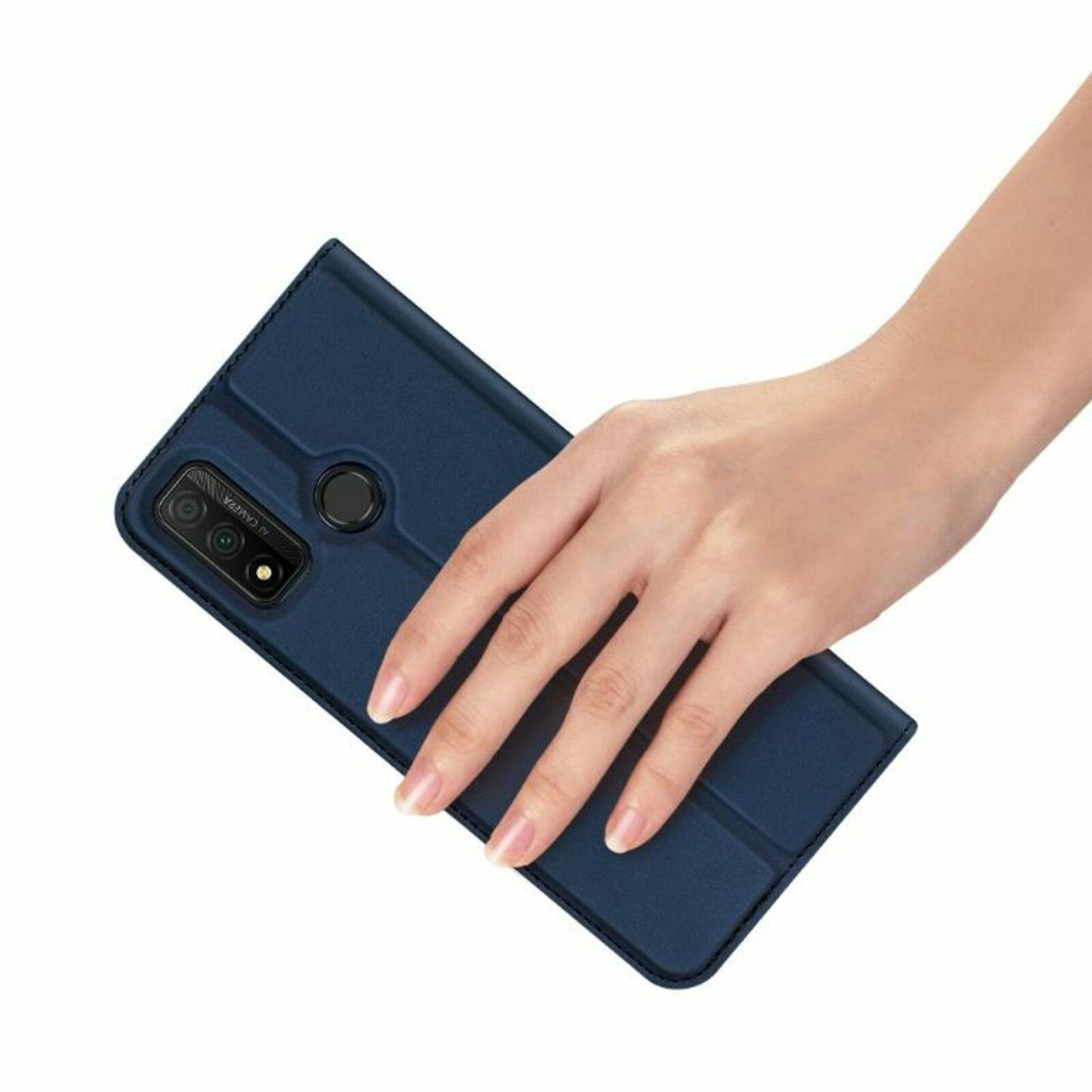 DUX DUCIS Huawei P Smart 2020 Skin Pro Pasje Flip Case Blauw