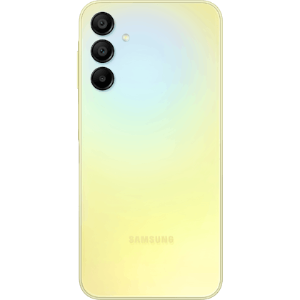 Samsung Galaxy A15 5G Yellow - Achterkant