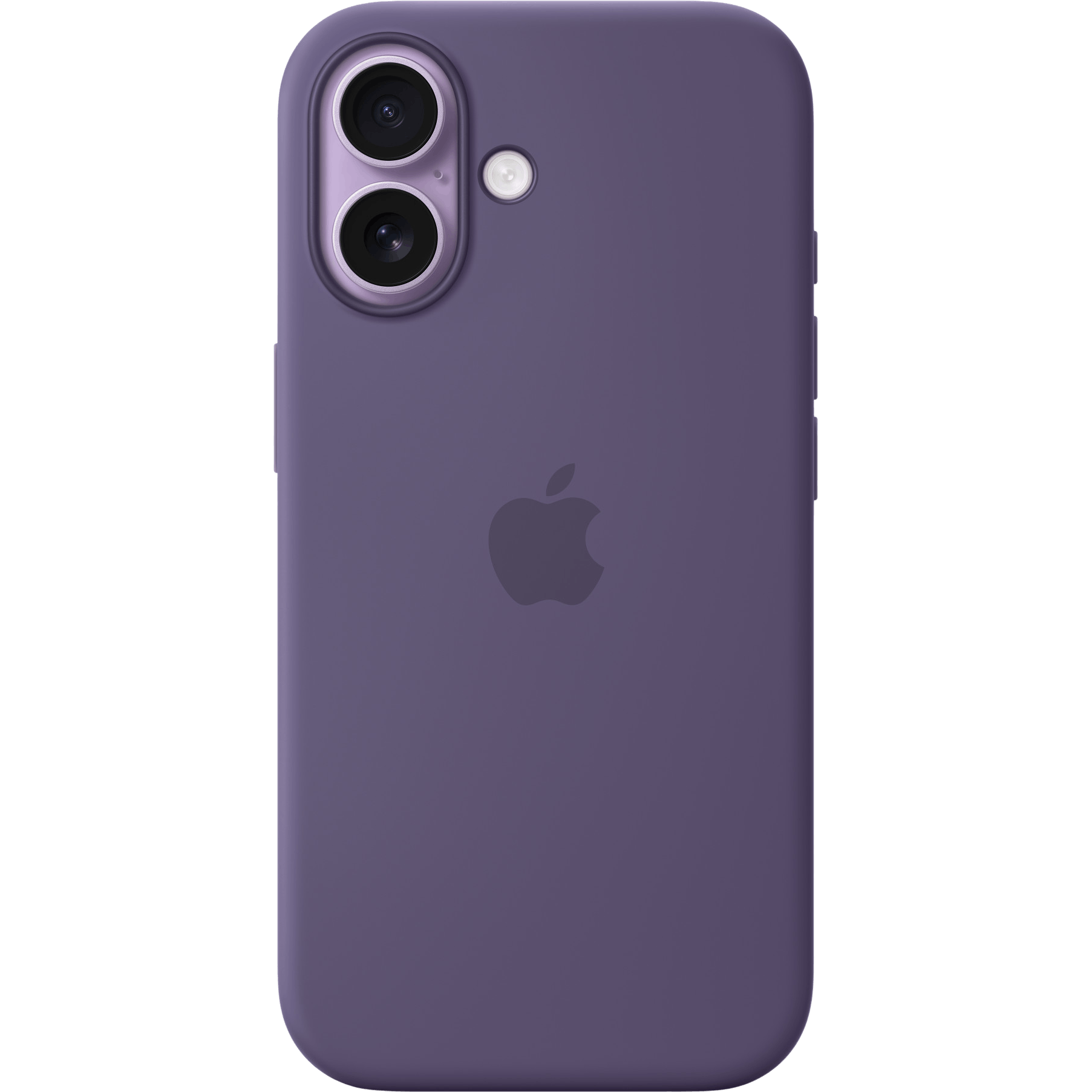 Apple iPhone 17 Siliconen MagSafe Hoesje Paars - Voorkant