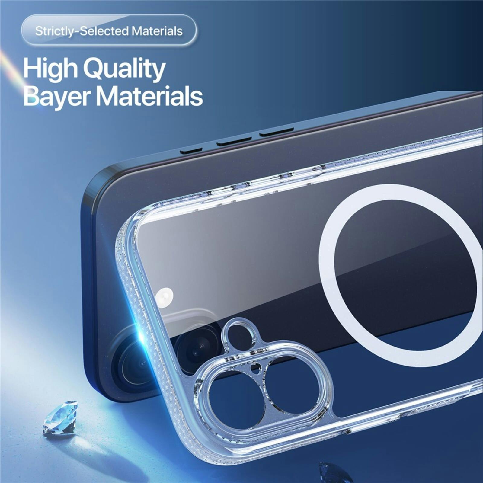 DUX DUCIS Apple iPhone 17 Shockproof MagSafe Hoesje Transparant