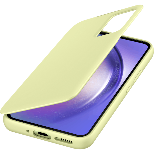 Samsung Galaxy A54 Smart View Portemonnee Hoesje Groen