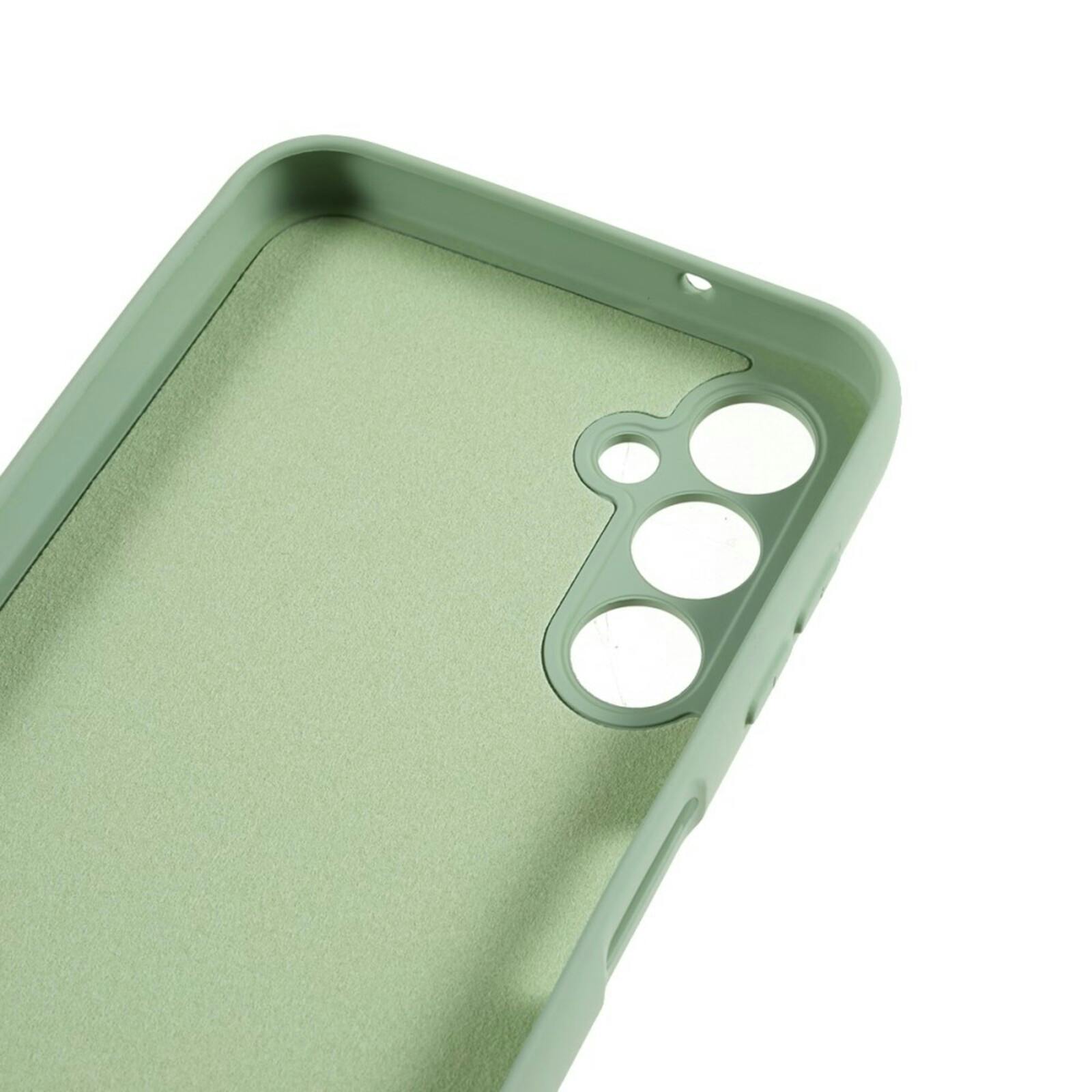 Mocaa Samsung Galaxy S24 Plus Hoesje Lichtgroen