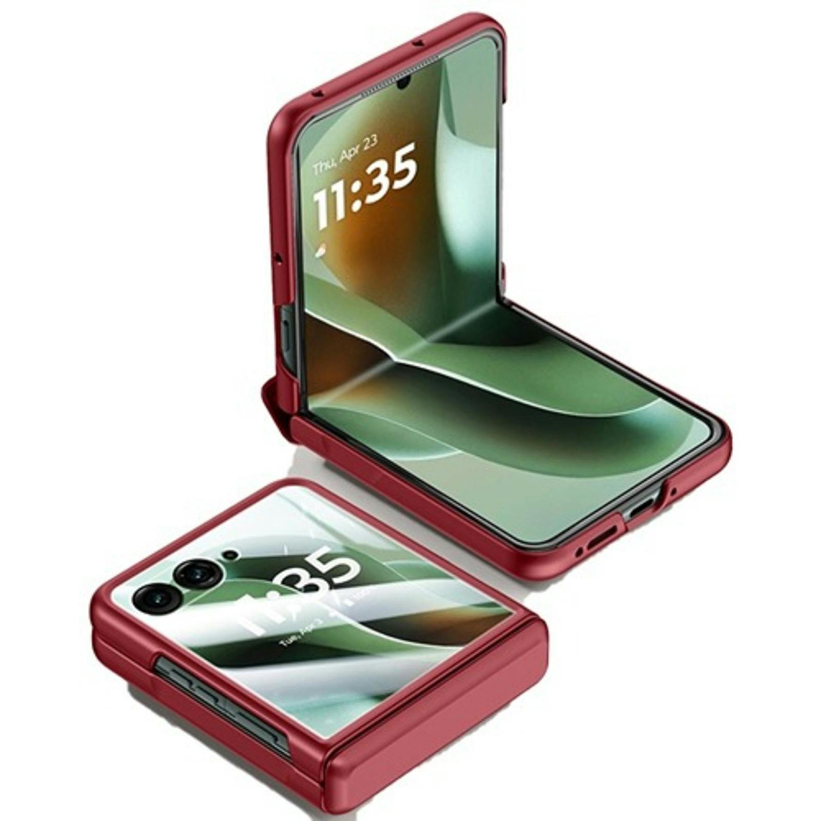 CaseBody Motorola Razr 60 Ultra MagSafe Kickstand Hoesje met Screenprotector Zwart