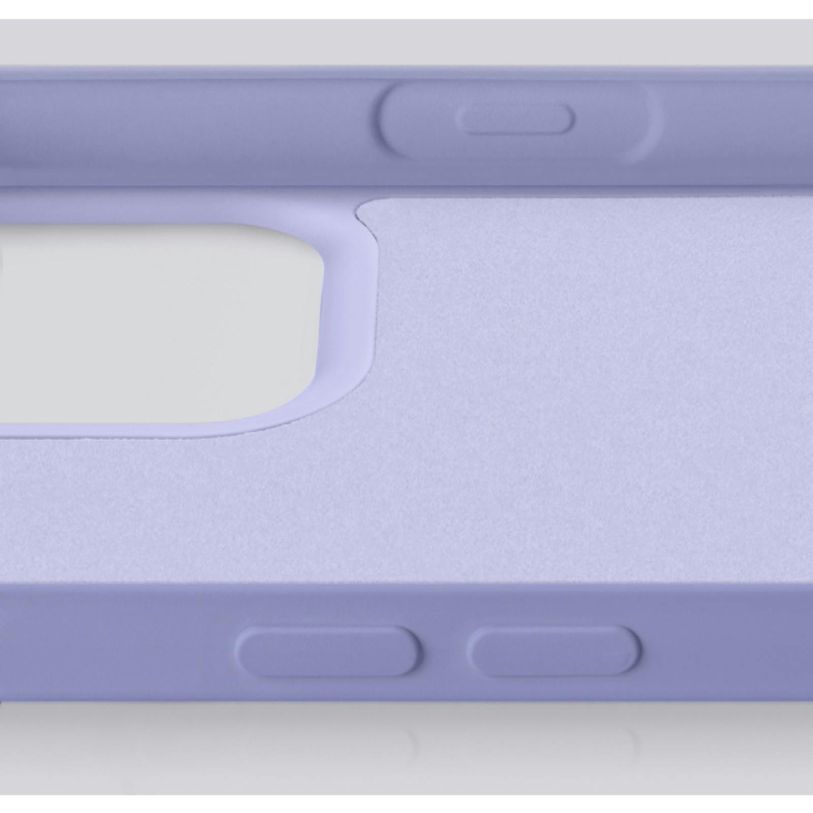 Mobilize Galaxy A15 Siliconen (TPU) Hoesje Paars