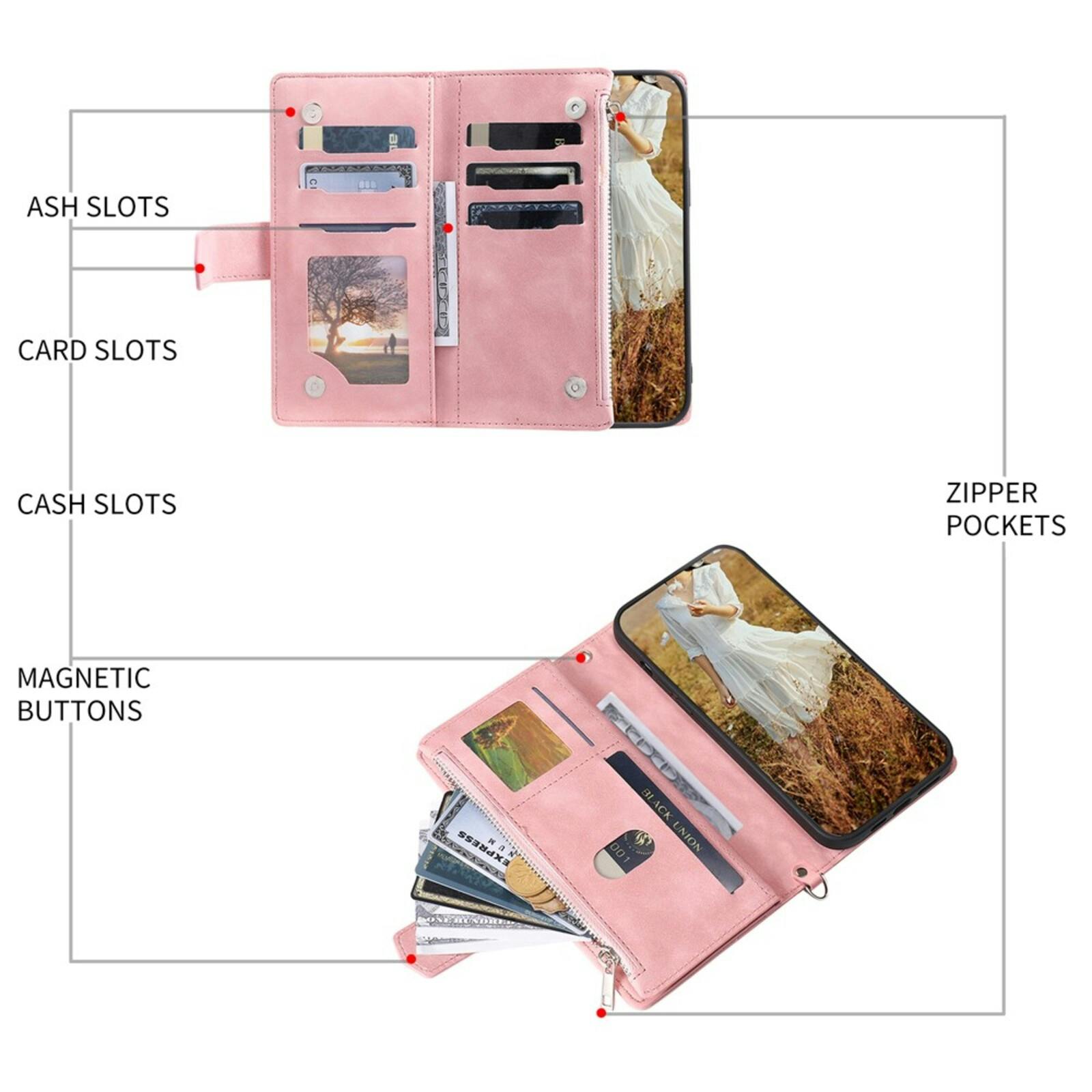 TwoTone Samsung Galaxy A37 Wallet Hoesje Roze