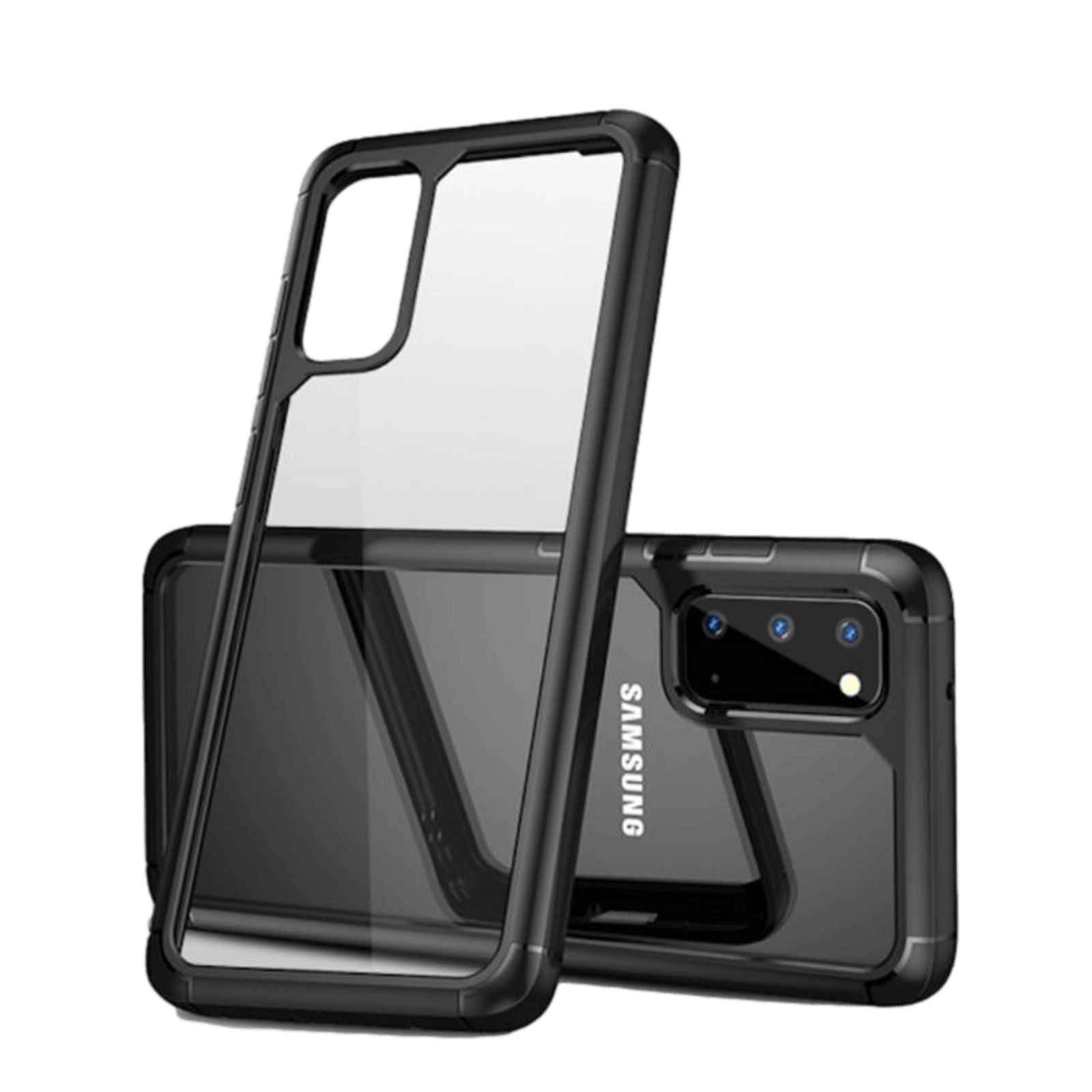 iPaky Samsung Galaxy S20 Star King Series Luxe Telefoonhoesje Zwart