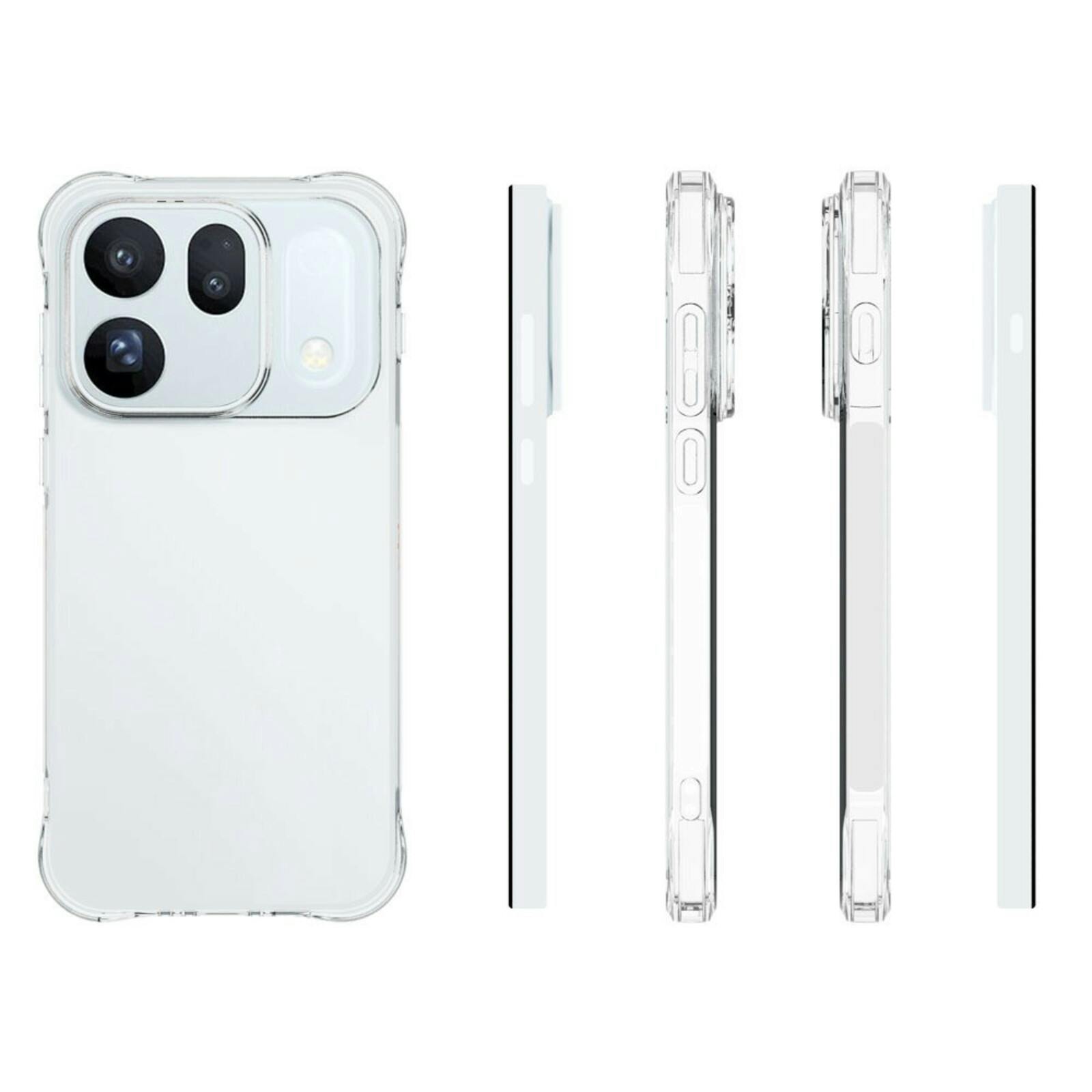 CaseBody OPPO Find X10 Shockproof Hoesje Transparant