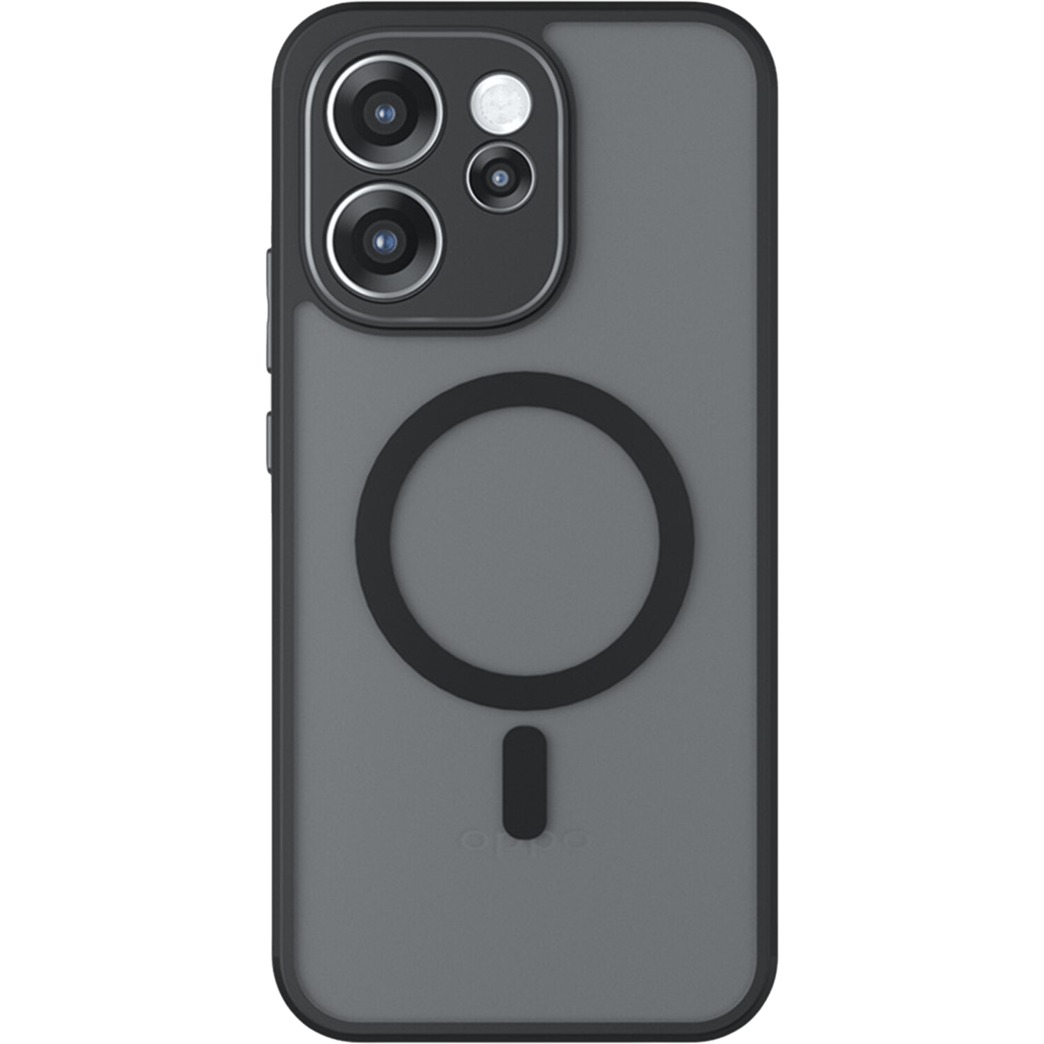 CaseBody OPPO Reno15 MagSafe Mat Hoesje Zwart