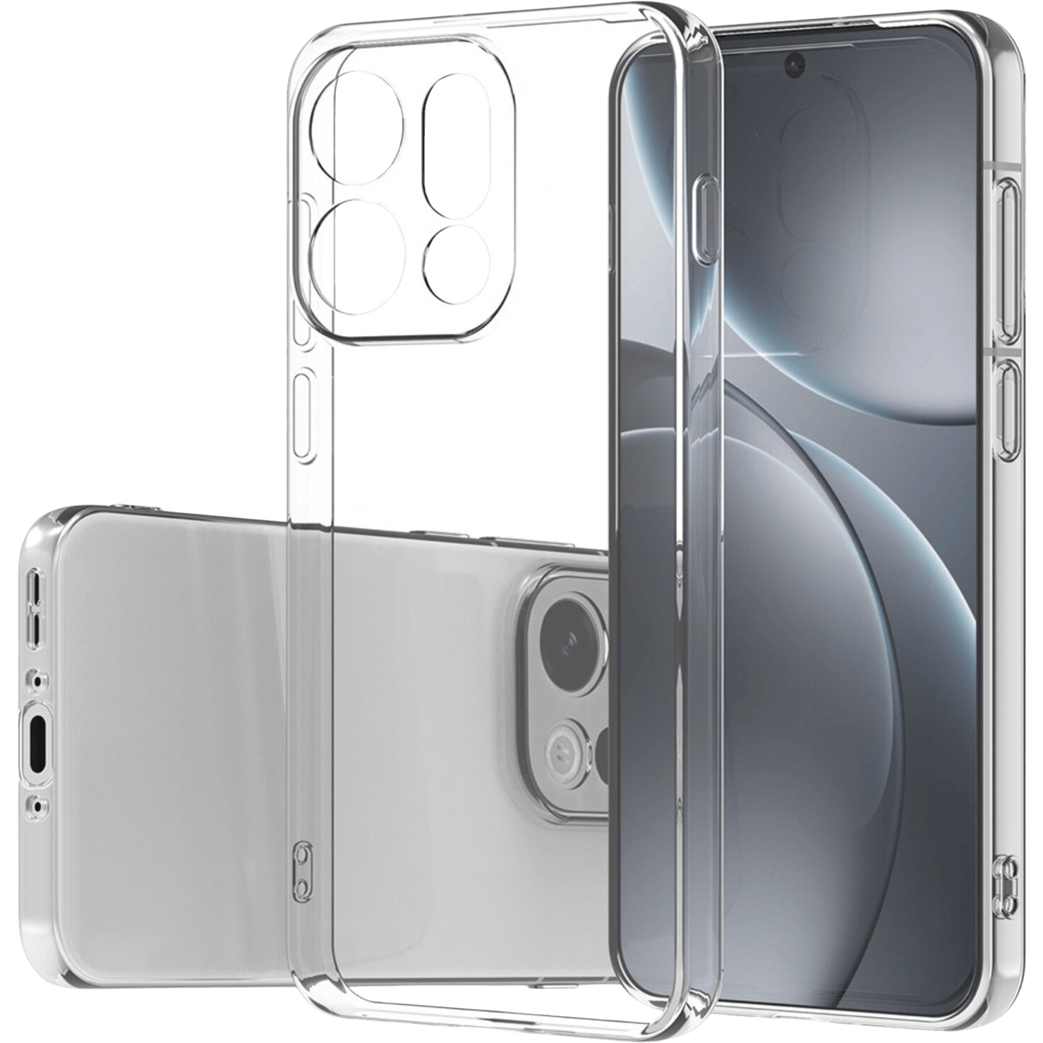 Mocaa OPPO Find X9 TPU Hoesje Transparant