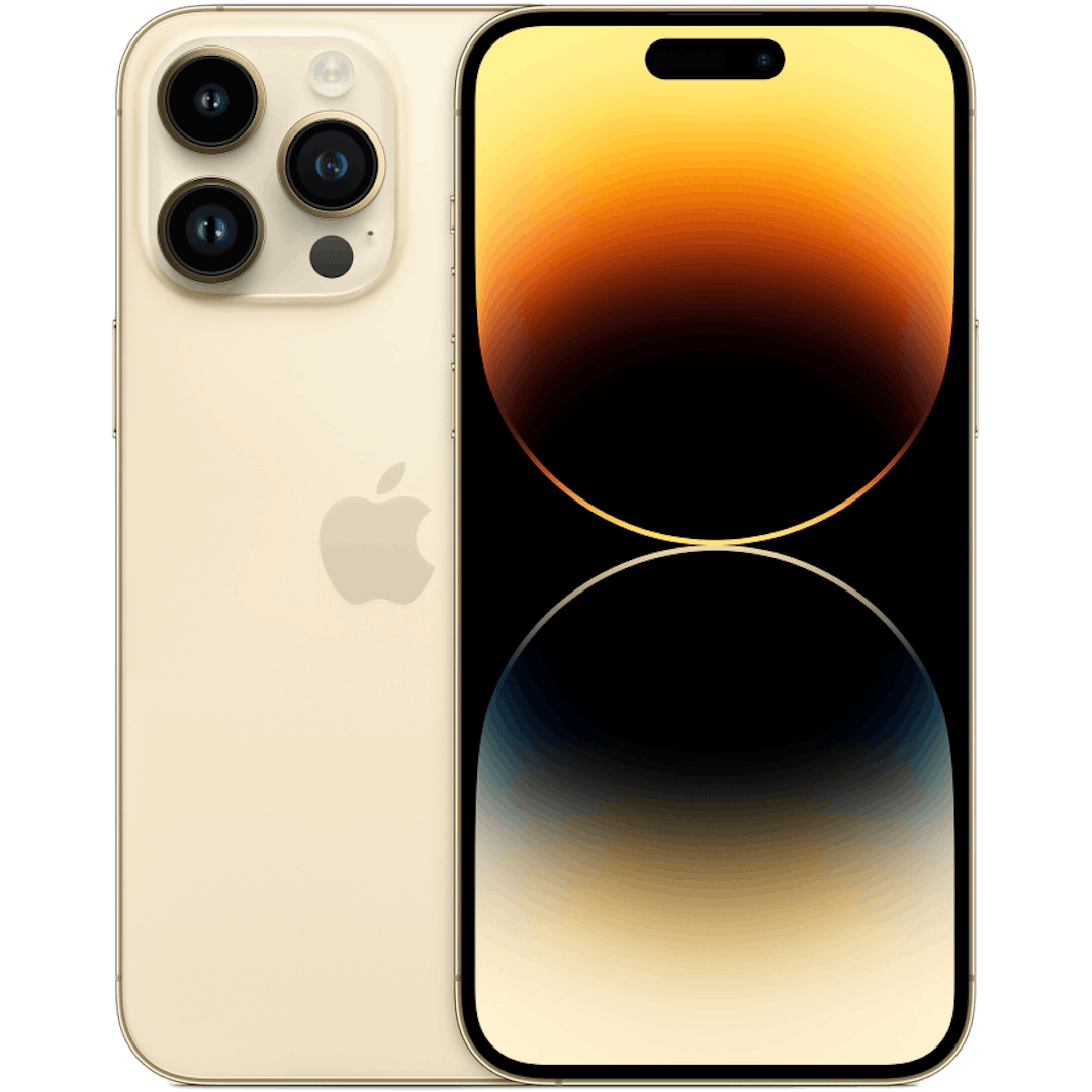 Apple iPhone 14 Pro Max design in Geel Yellow