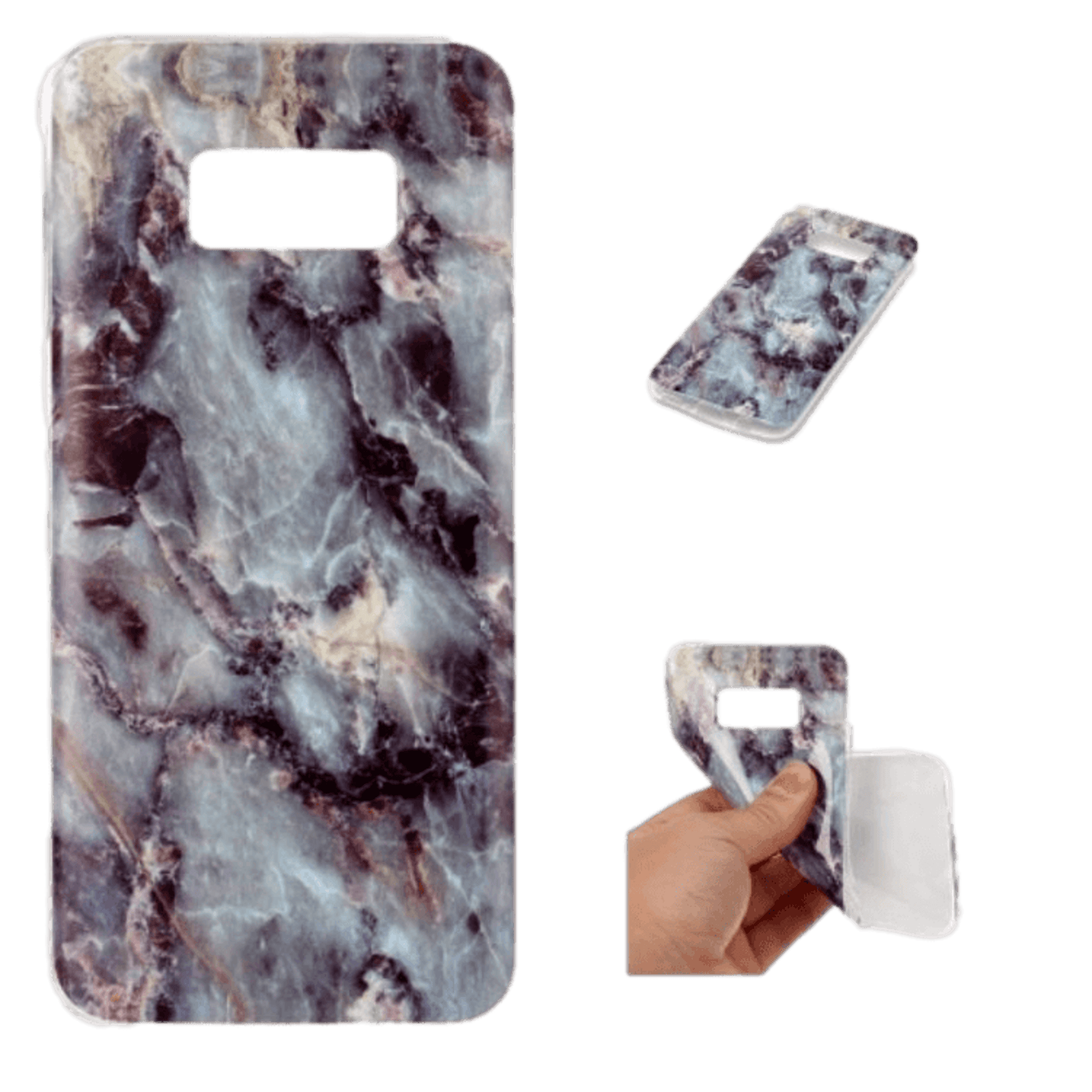 Mocaa Samsung Galaxy S8 Telefoonhoesje Marmer