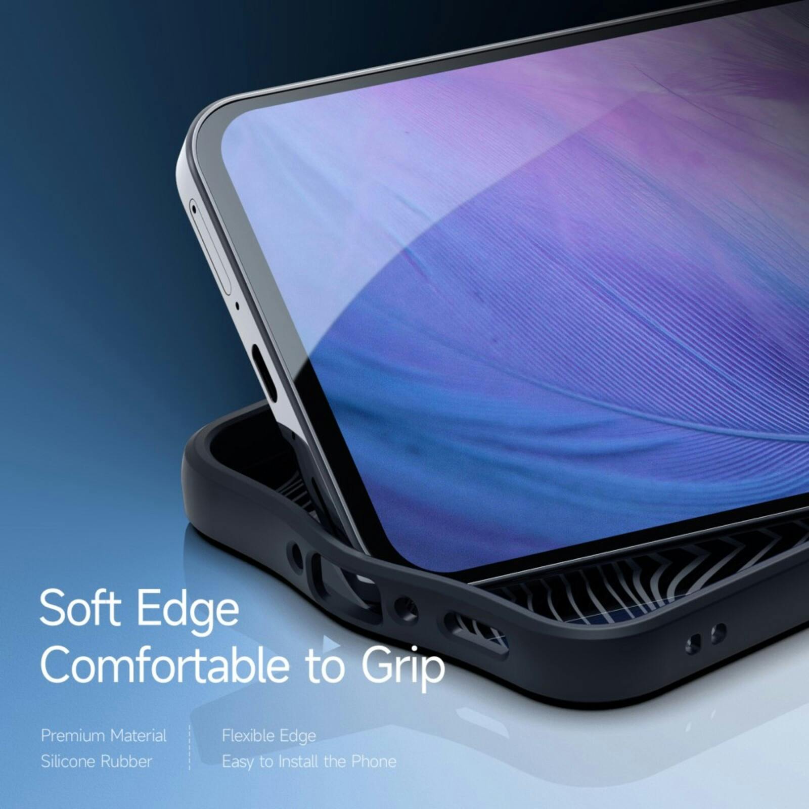 DUX DUCIS Samsung Galaxy A36/A56 Aimo Series Eco Hoesje Zwart