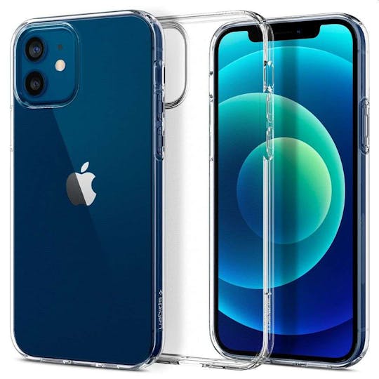 Spigen iPhone 12 (Pro) Liquid Crystal Hoesje