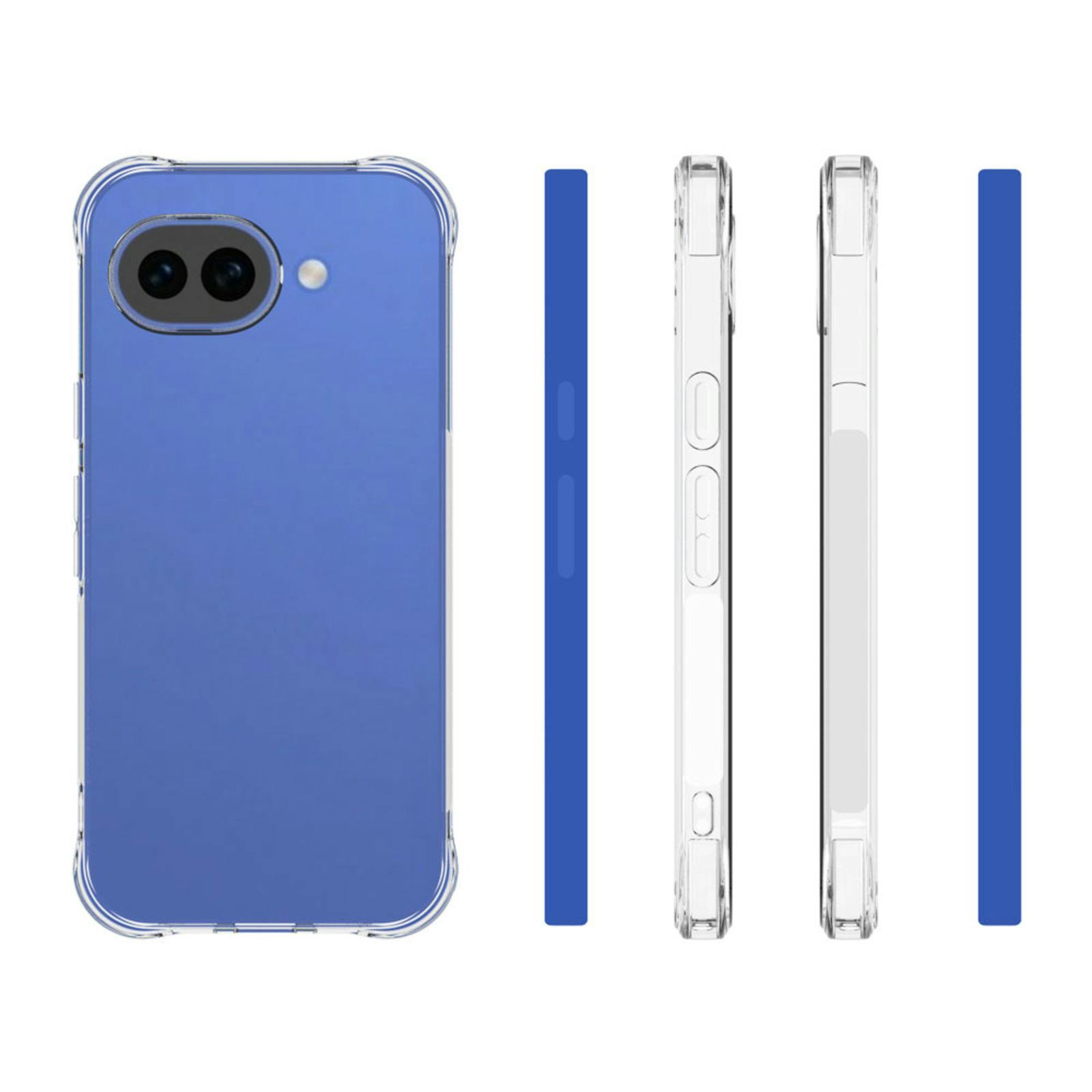 CaseBody Google Pixel 10a Shockproof Hoesje Transparant