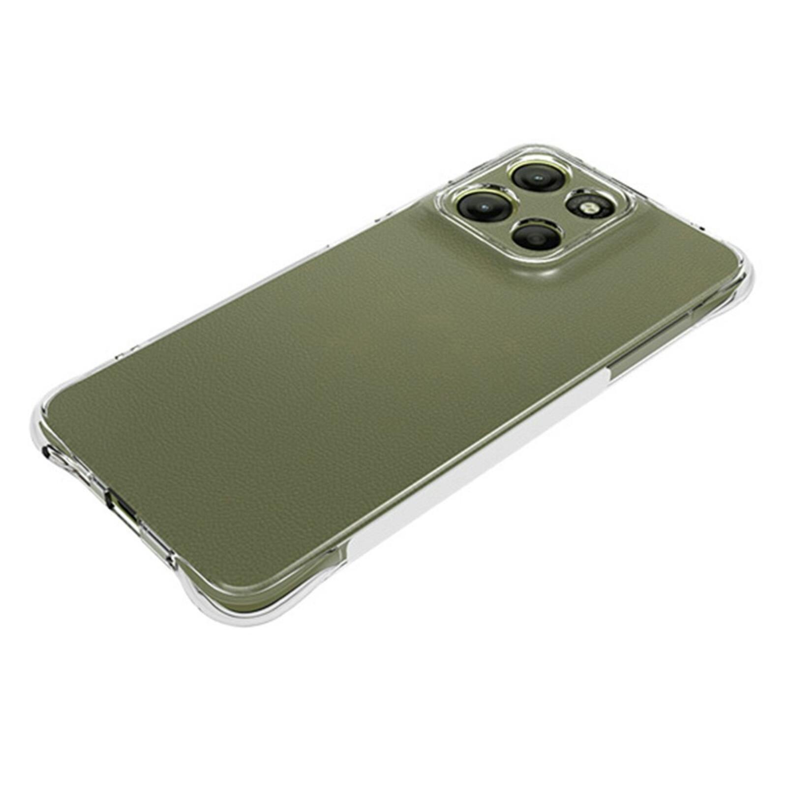 CaseBody Motorola Moto G17 (Power) Shockproof Hoesje Transparant