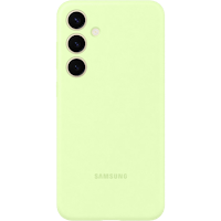 Samsung Galaxy S24 Plus Siliconen Hoesje Groen - Achterkant