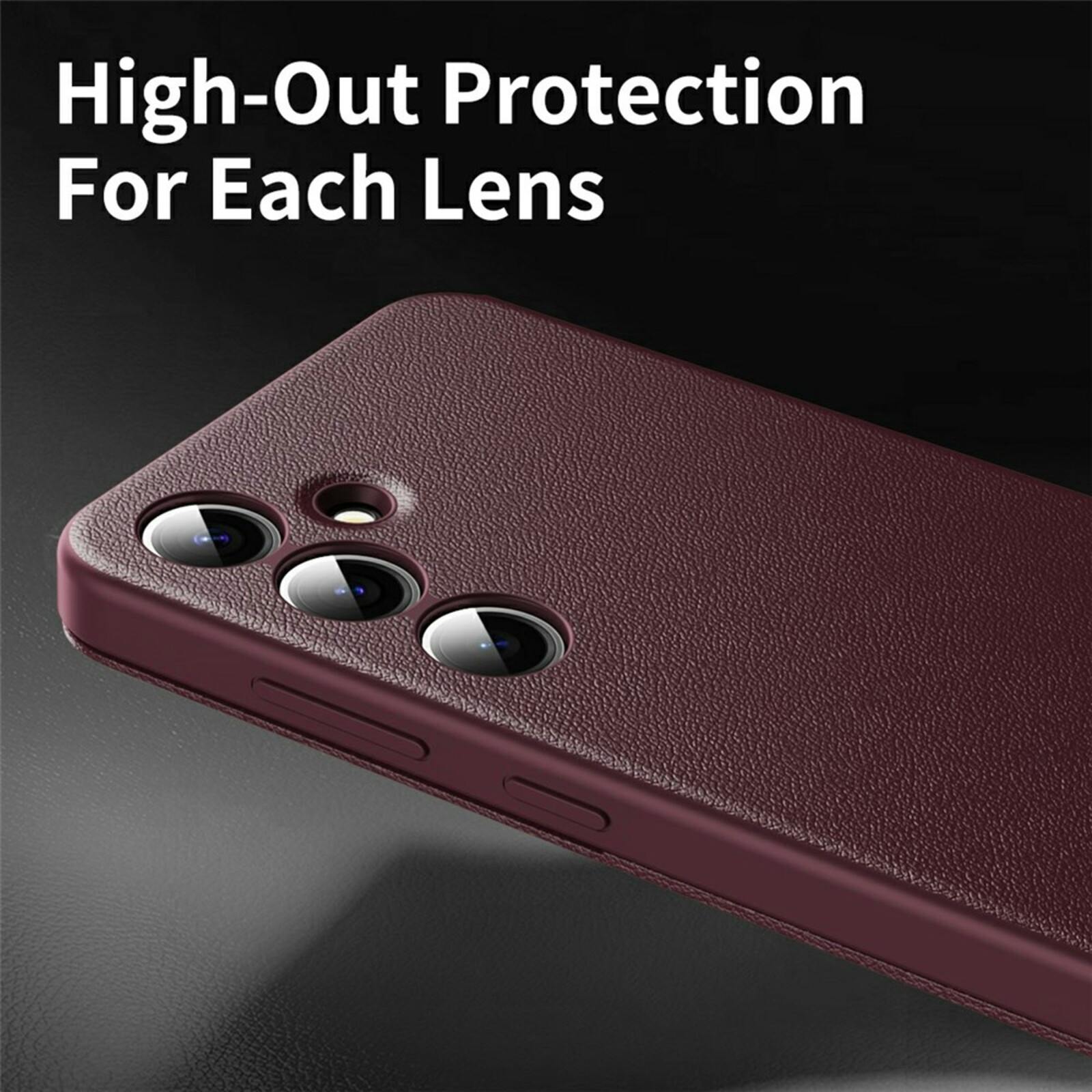 CaseBody Samsung Galaxy A56 Smart Cover Rood